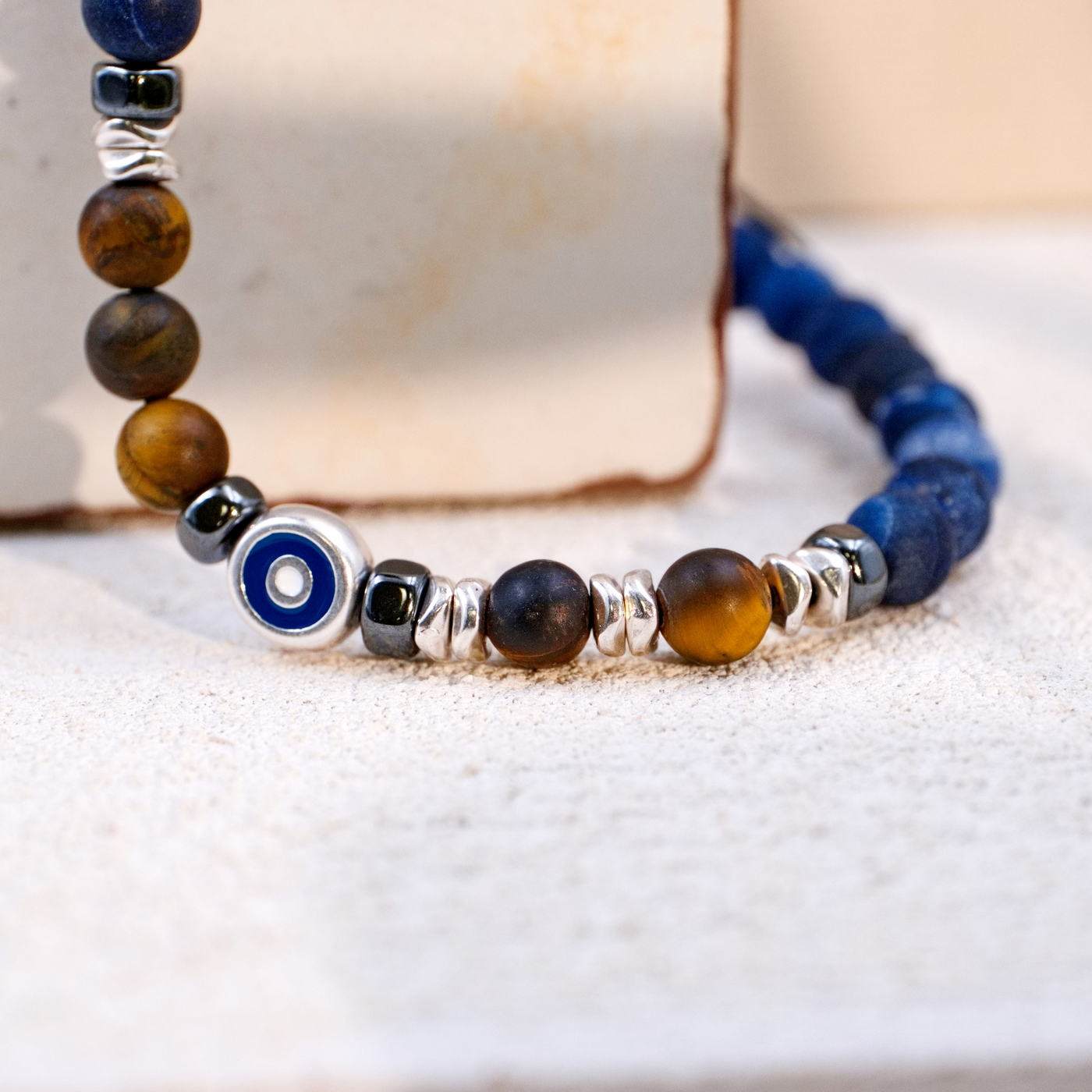 Men's Bracelet with Evil Eye — Bracelets from Toolittle — additional view 3