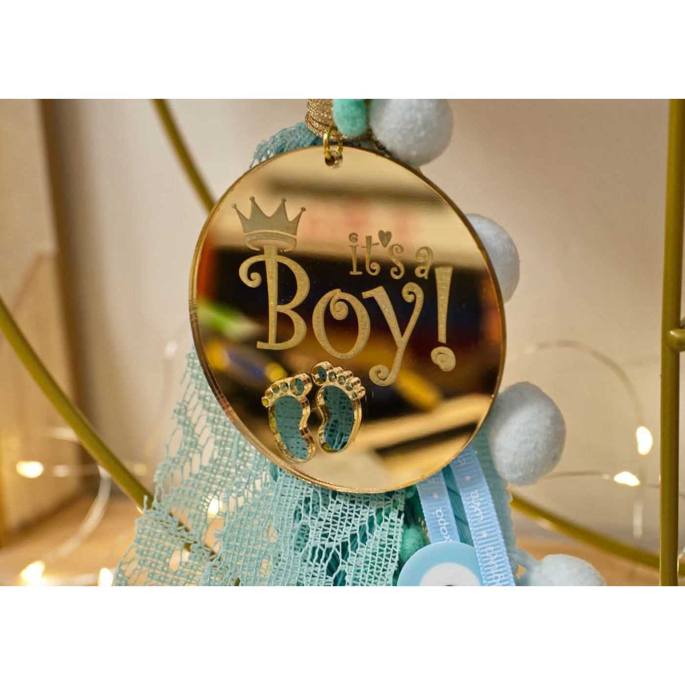 Hanging Lucky Charm Plexi Newborn — Pendants & charms from Toolittle — additional view 4
