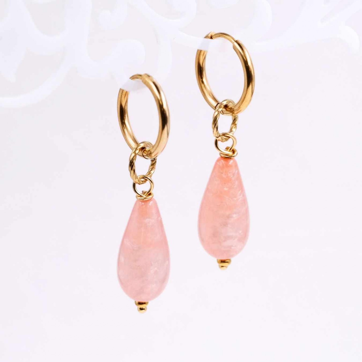 Stainless Steel Jewelry: Polaris Drop Earrings — Earrings from Toolittle — additional view 4