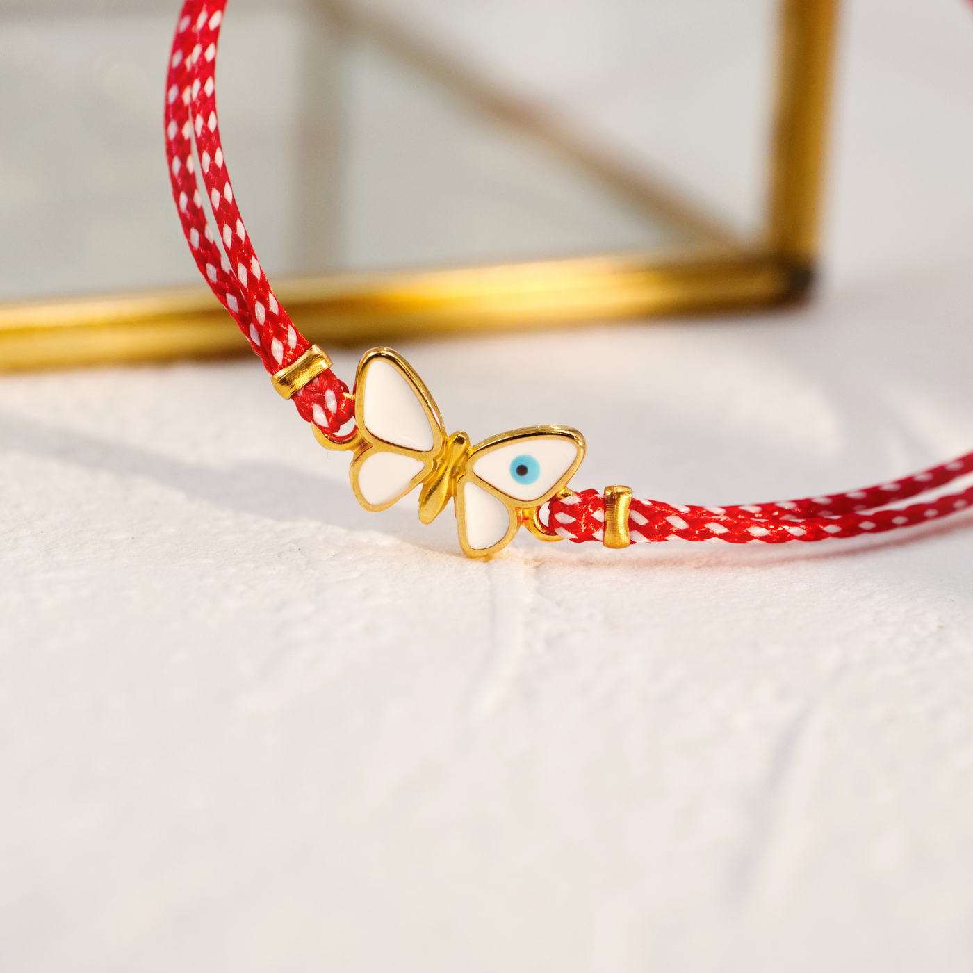 Evil Eye Buttefly Martaki Bracelet for Women — Bracelets from Toolittle — additional view 2