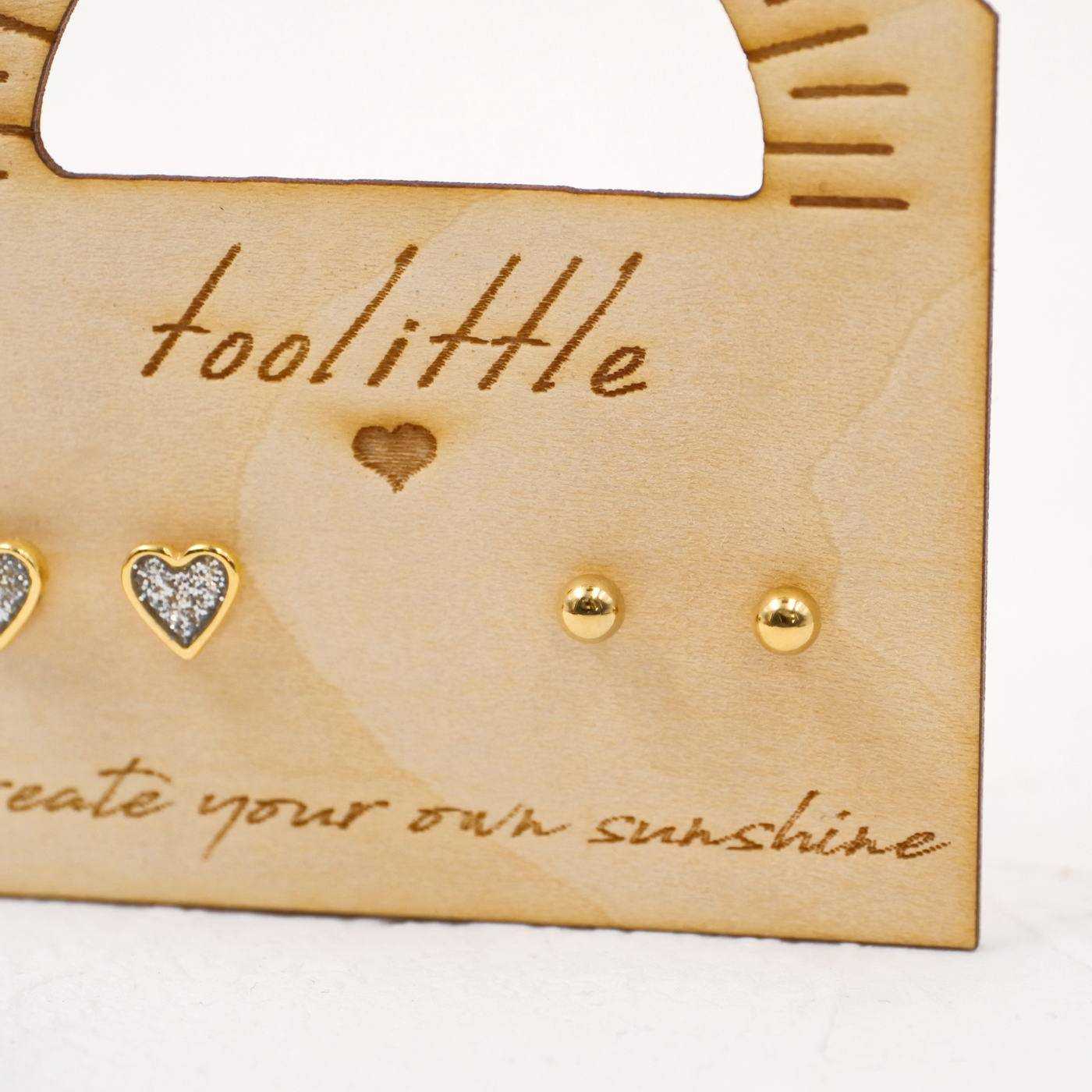 Set 3 Pairs of Earrings — Earrings from Toolittle — additional view 4