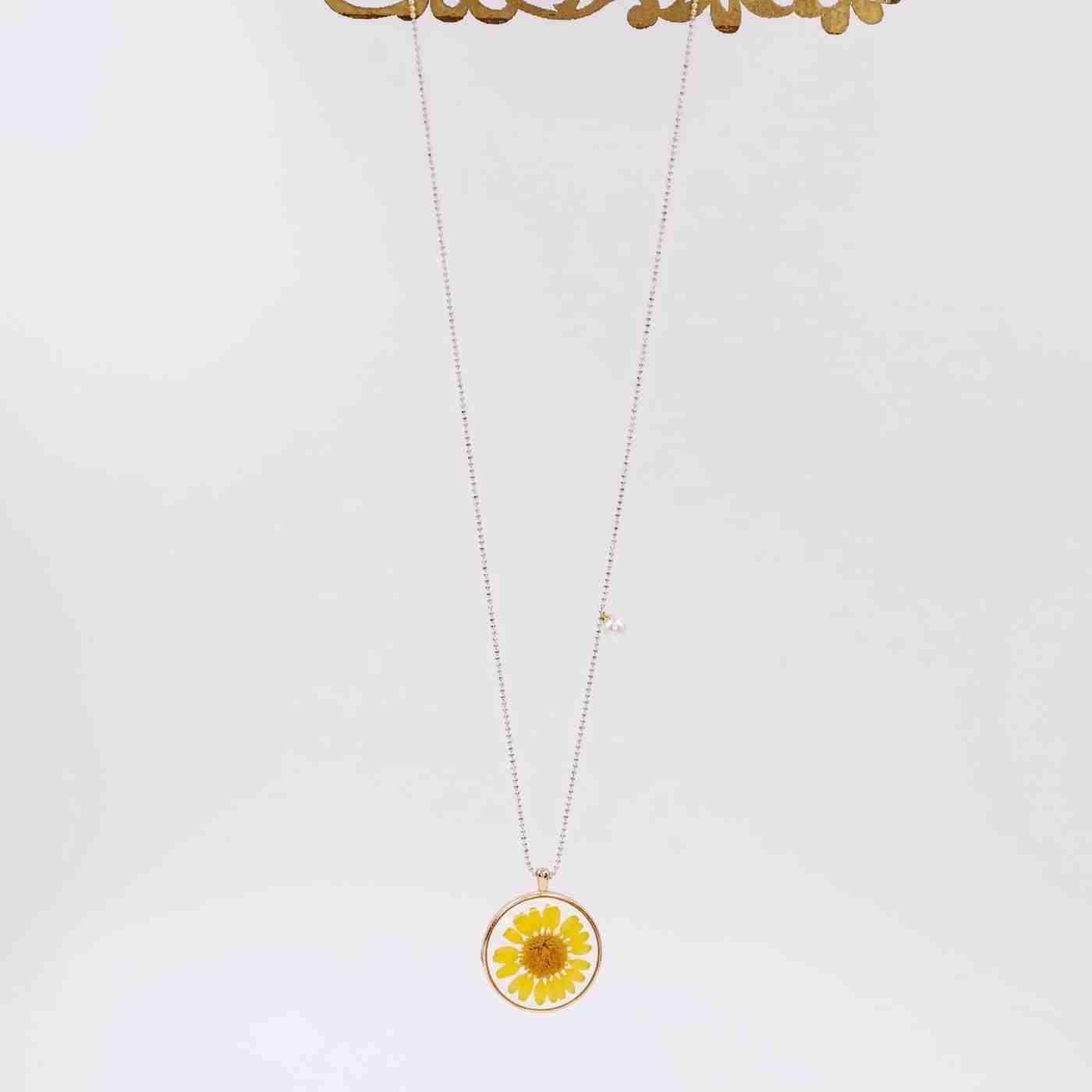 Long necklace Dried Blossom — Necklaces from Toolittle — additional view 4