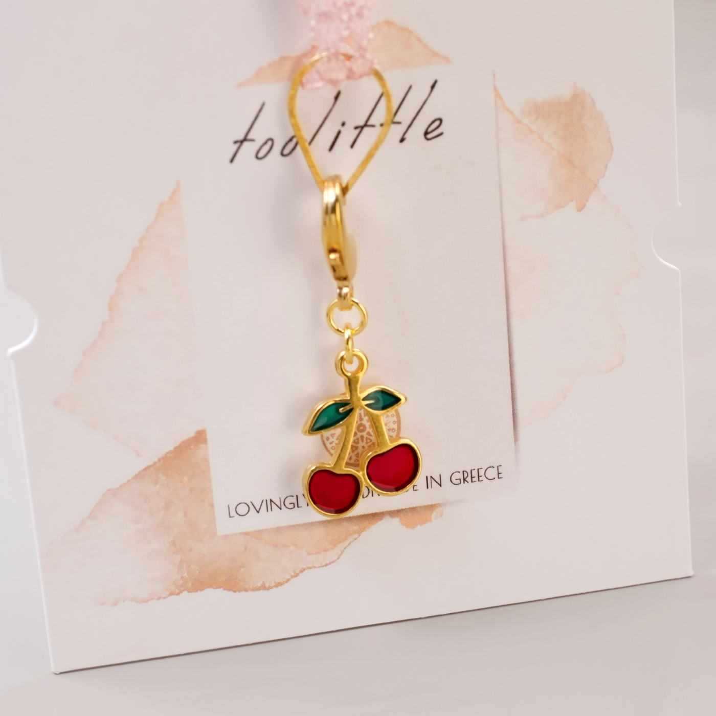 Cherries Shoe Charm — Pendants & charms from Toolittle — additional view 2