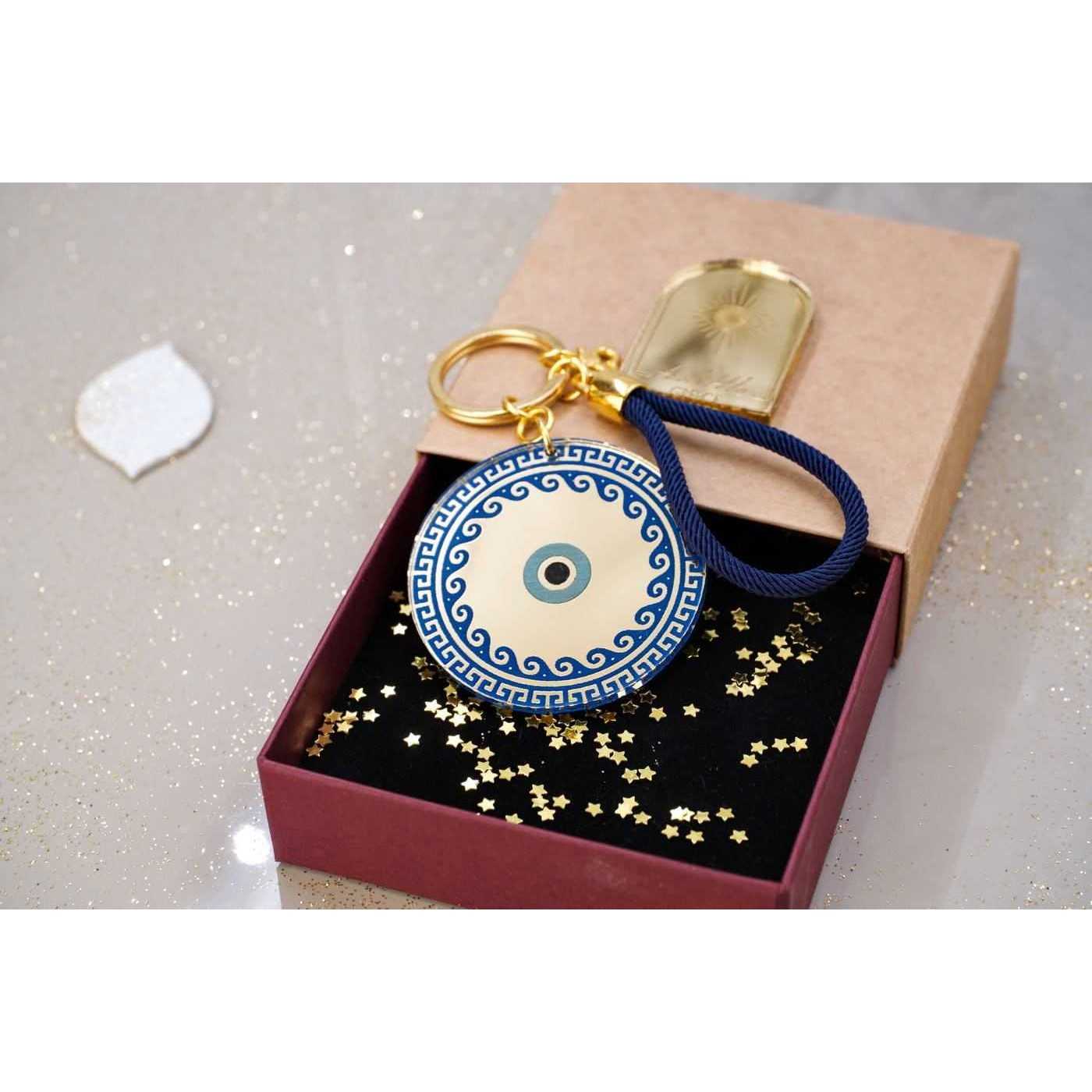 2026 Lucky Keyring with Evil Eye in a Gift Box — Pendants & charms from Toolittle — additional view 3