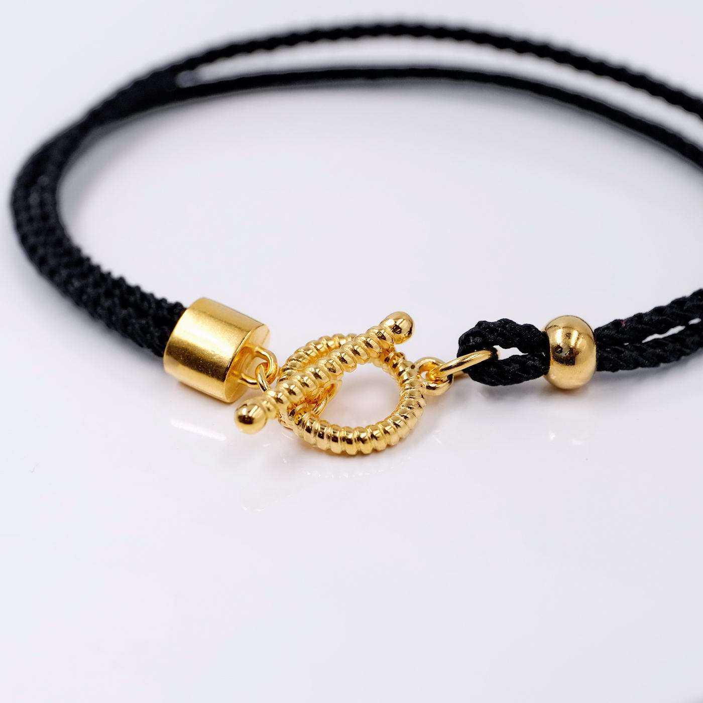Bracelet made of cotton cords — Bracelets from Toolittle — additional view 2
