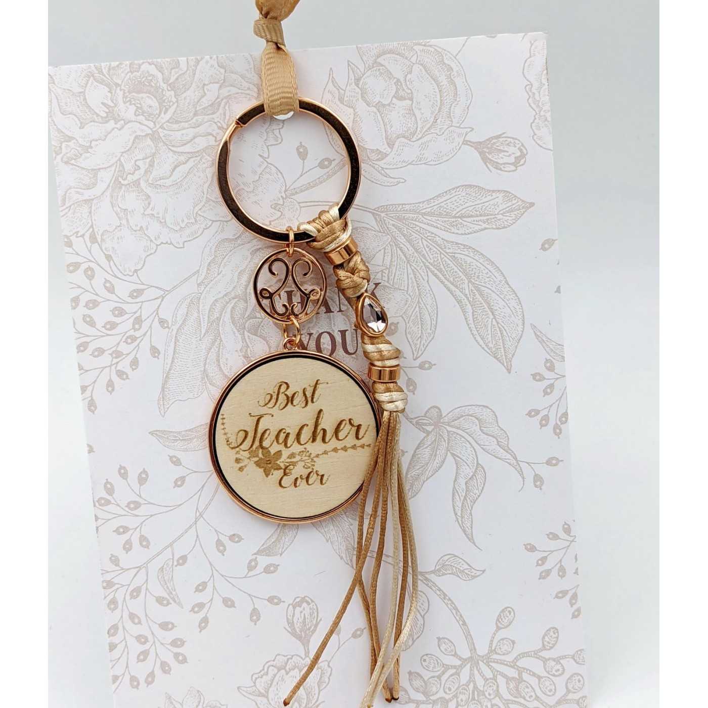 Best Teacher Charm Keychain — Pendants & charms from Toolittle — additional view 3