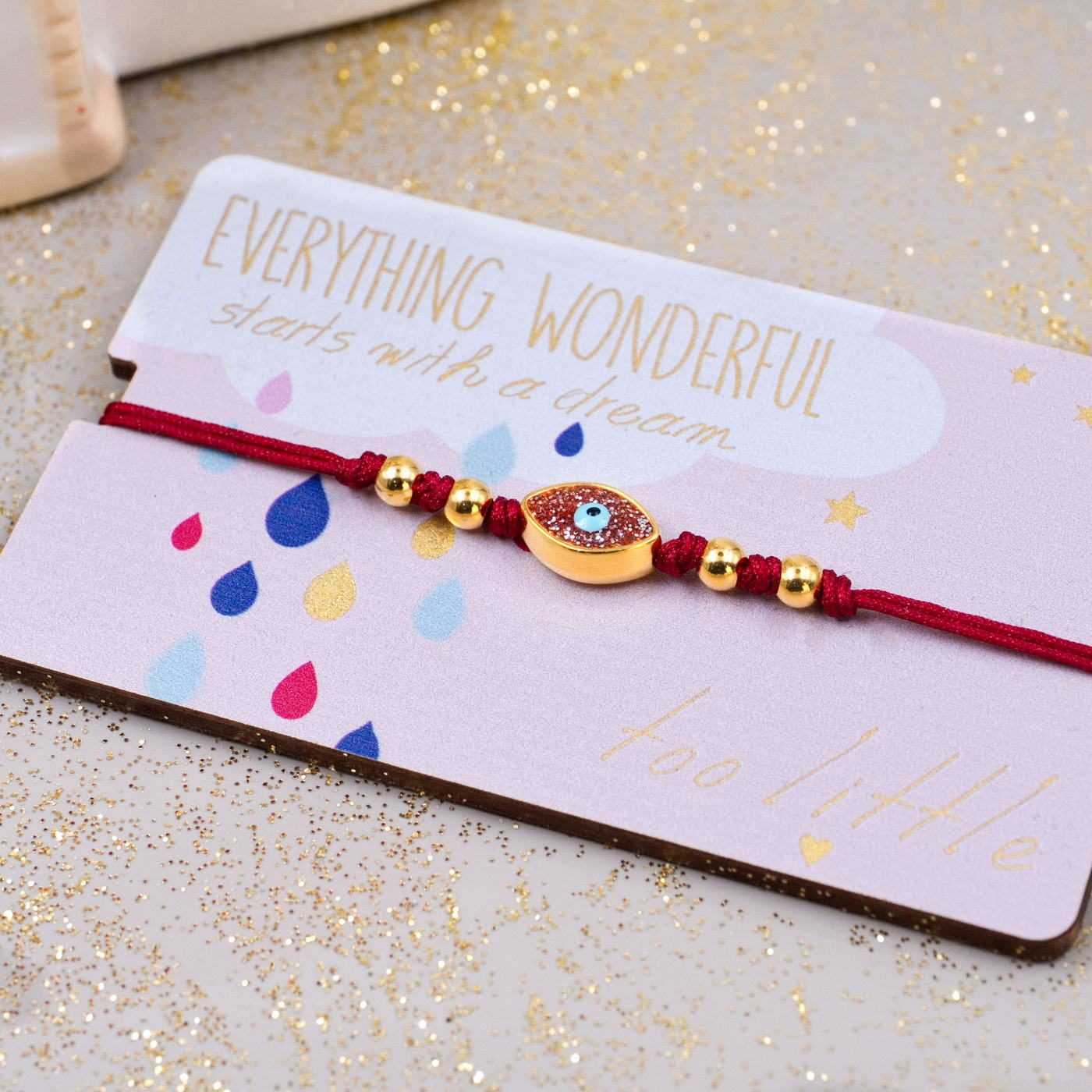 Evil Eye Kid's Bracelet — Bracelets from Toolittle — additional view 2