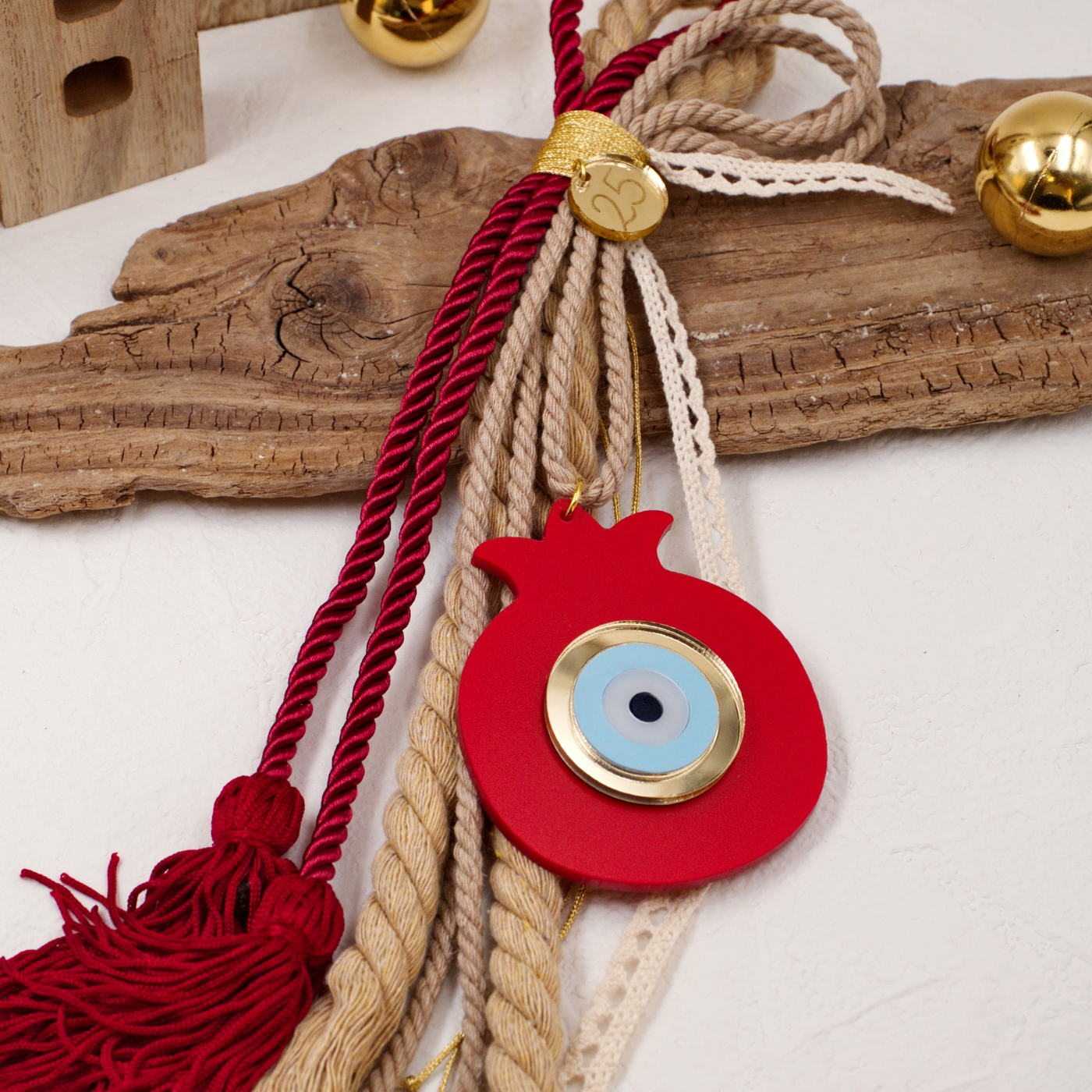 2026 Hanging Lucky Charm with Pomegranate — Pendants & charms from Toolittle — additional view 7