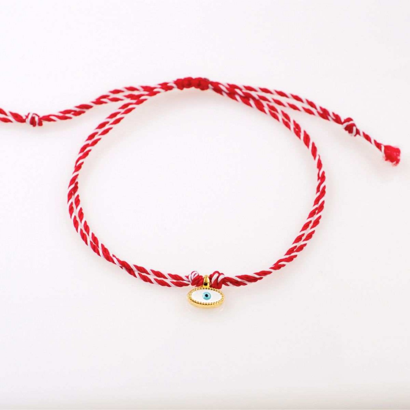Women’s Martaki Bracelet | Enamelled Evil Eye — Bracelets from Toolittle — additional view 2