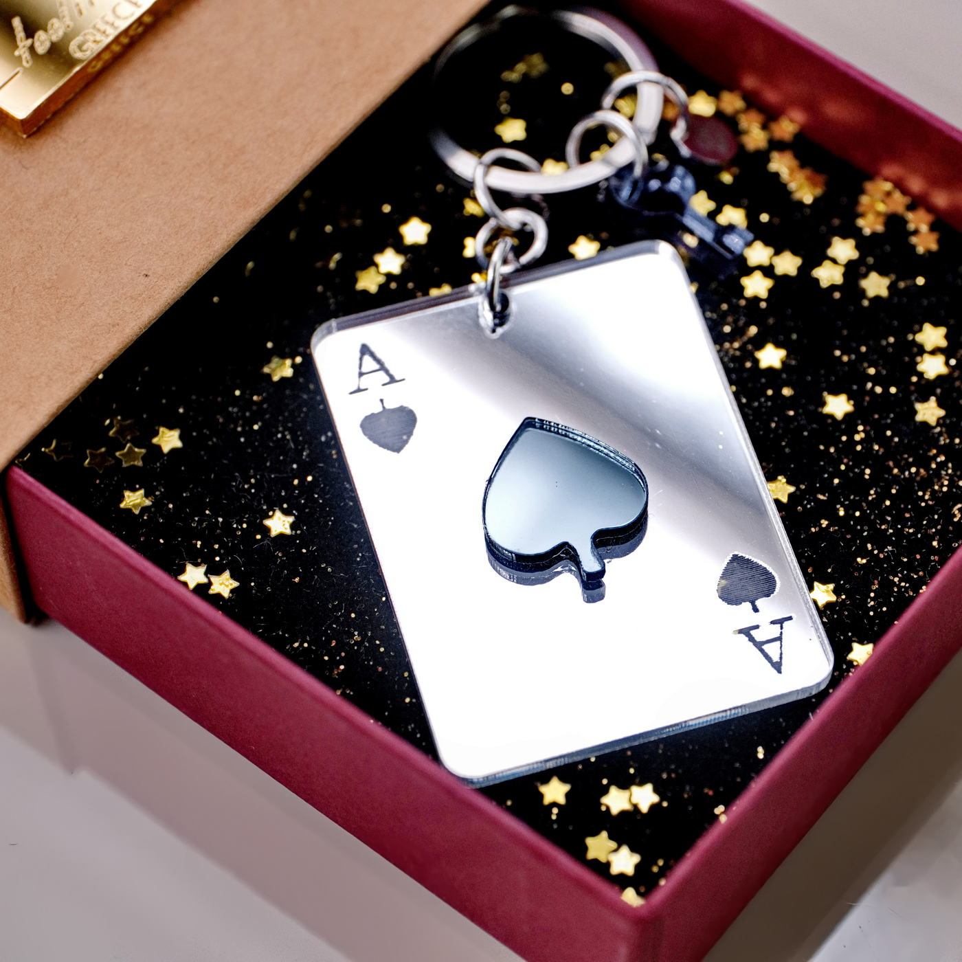 Ace of Spades Lucky Keyring — Pendants & charms from Toolittle — additional view 2