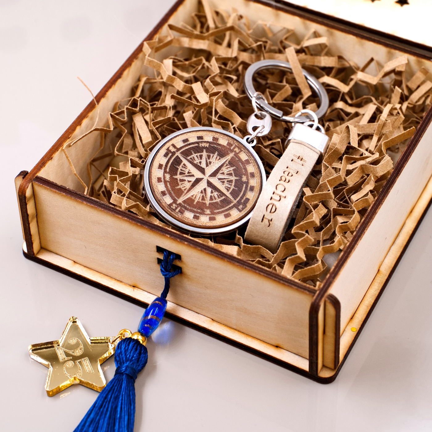 2026 Dad/Grandpa/Godfather/Teacher Lucky Box with Key-ring — Pendants & charms from Toolittle — additional view 9