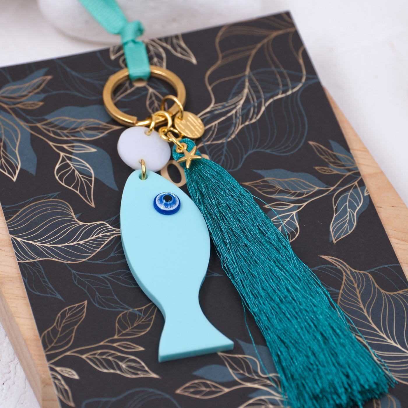 Summer Plexi Fish Keychain — Pendants & charms from Toolittle — additional view 3