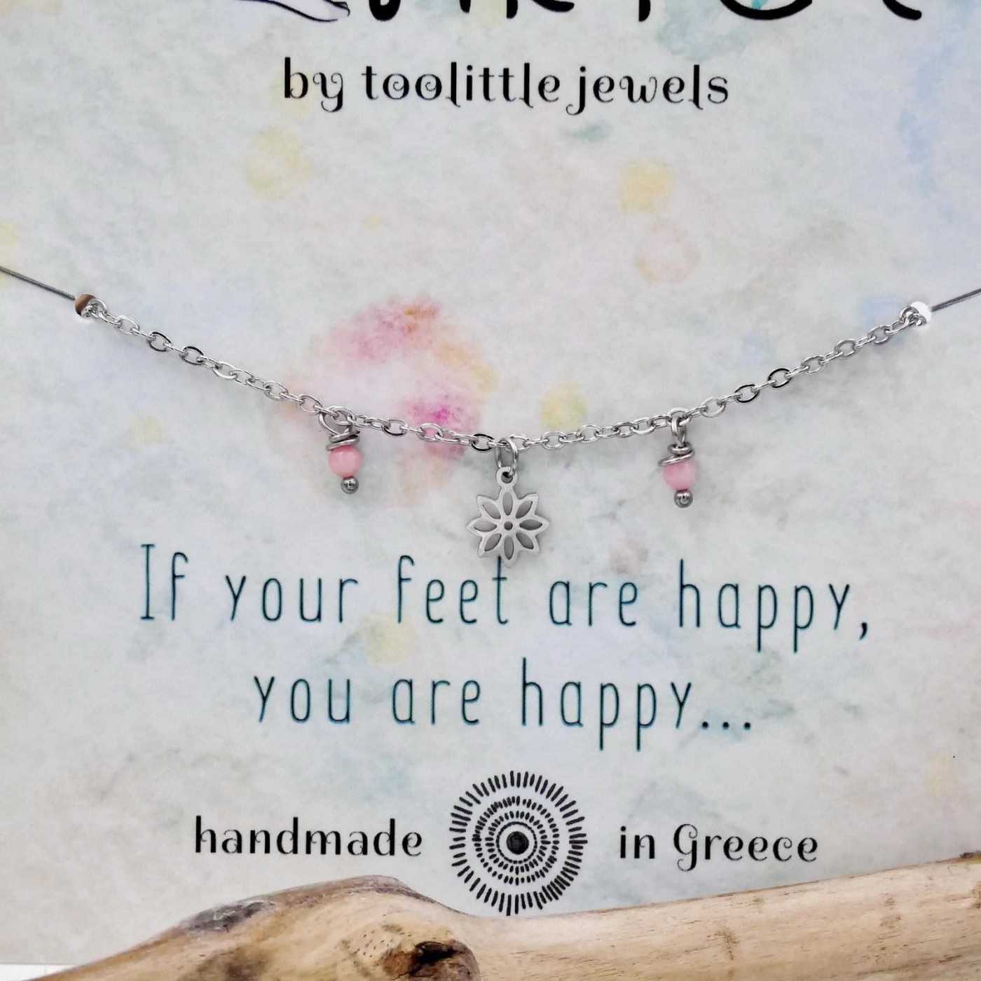 Silver Staybright stainless steel Anklet — Anklets from Toolittle — additional view 4