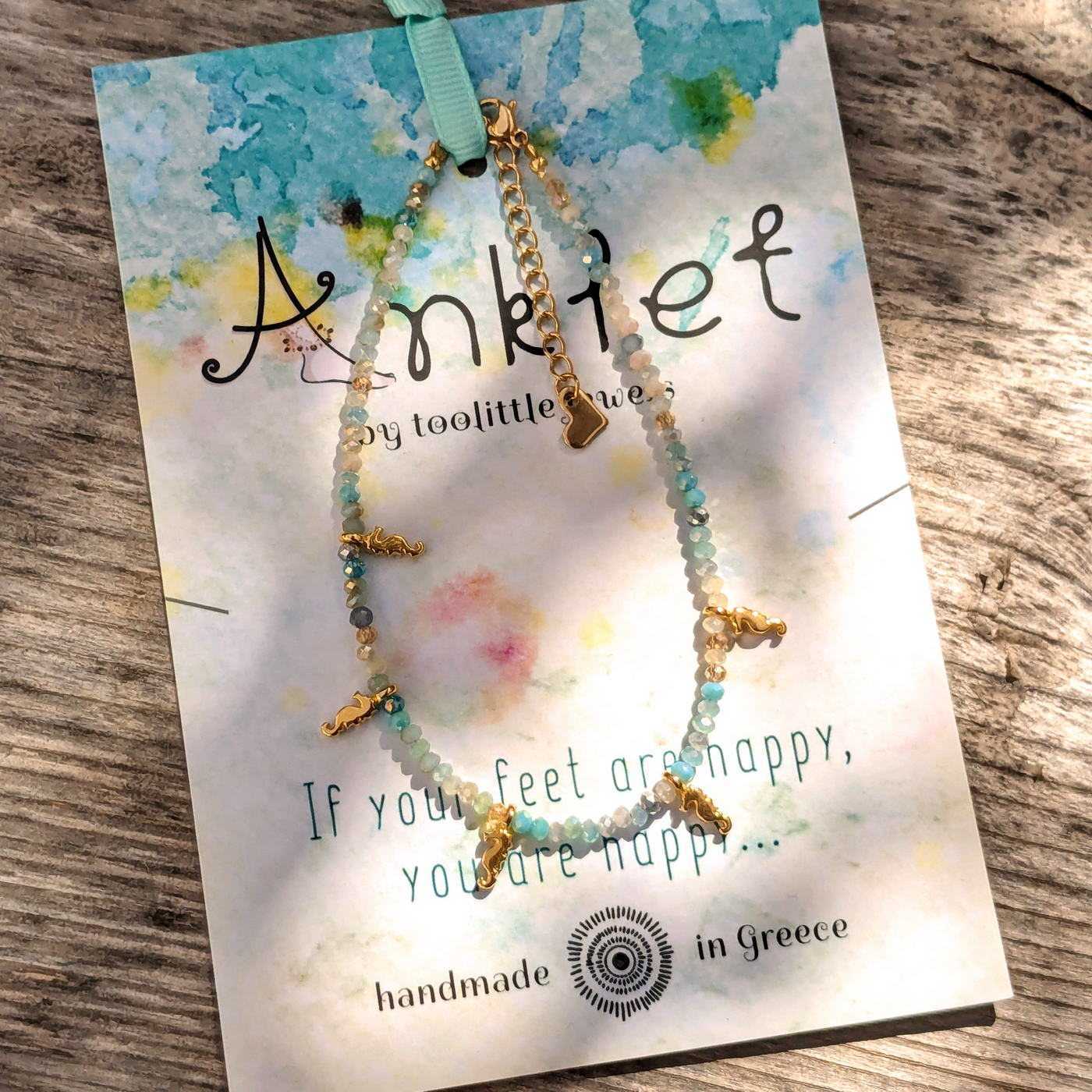 Seahorse Ankle Bracelet — Anklets from Toolittle — additional view 5
