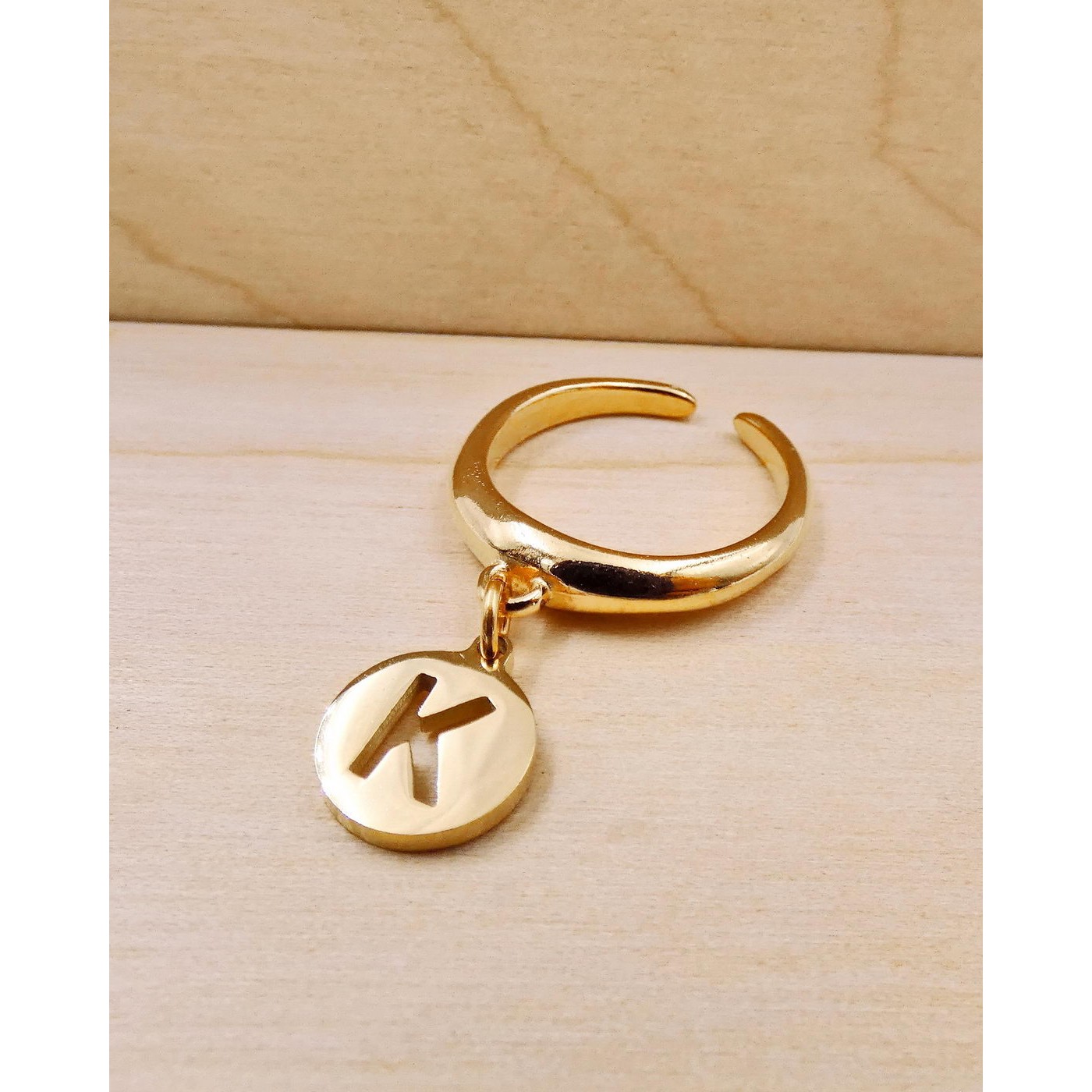 Encardia Initial Ring — Rings from Toolittle — additional view 2