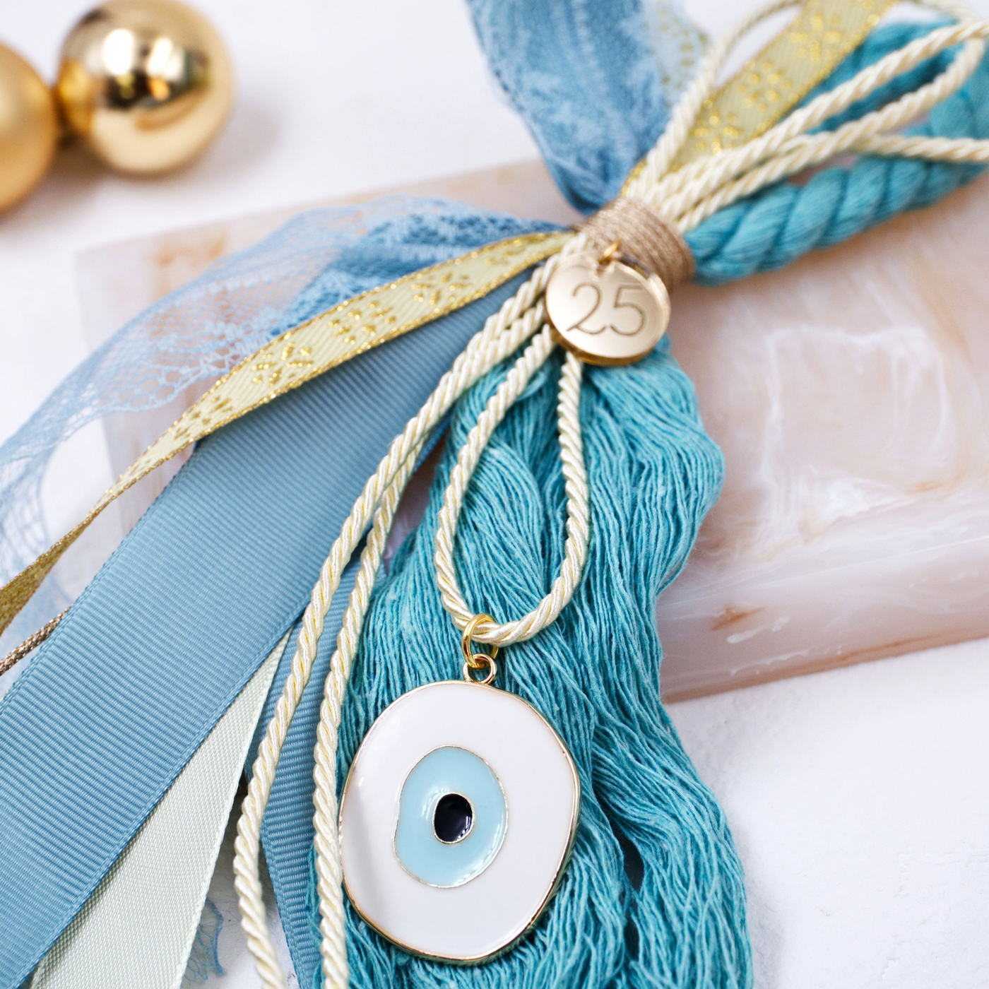 2026 Enamelled Evil Eye Lucky Charm