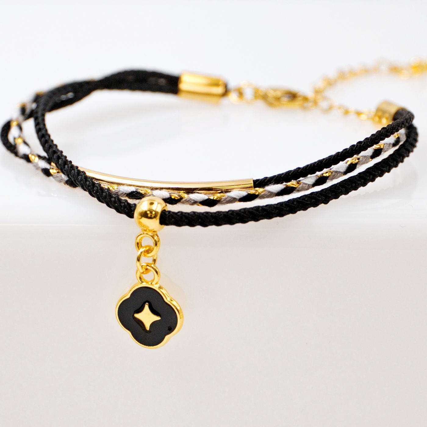 Glitter Bracelet made of Cords — Bracelets from Toolittle — additional view 2