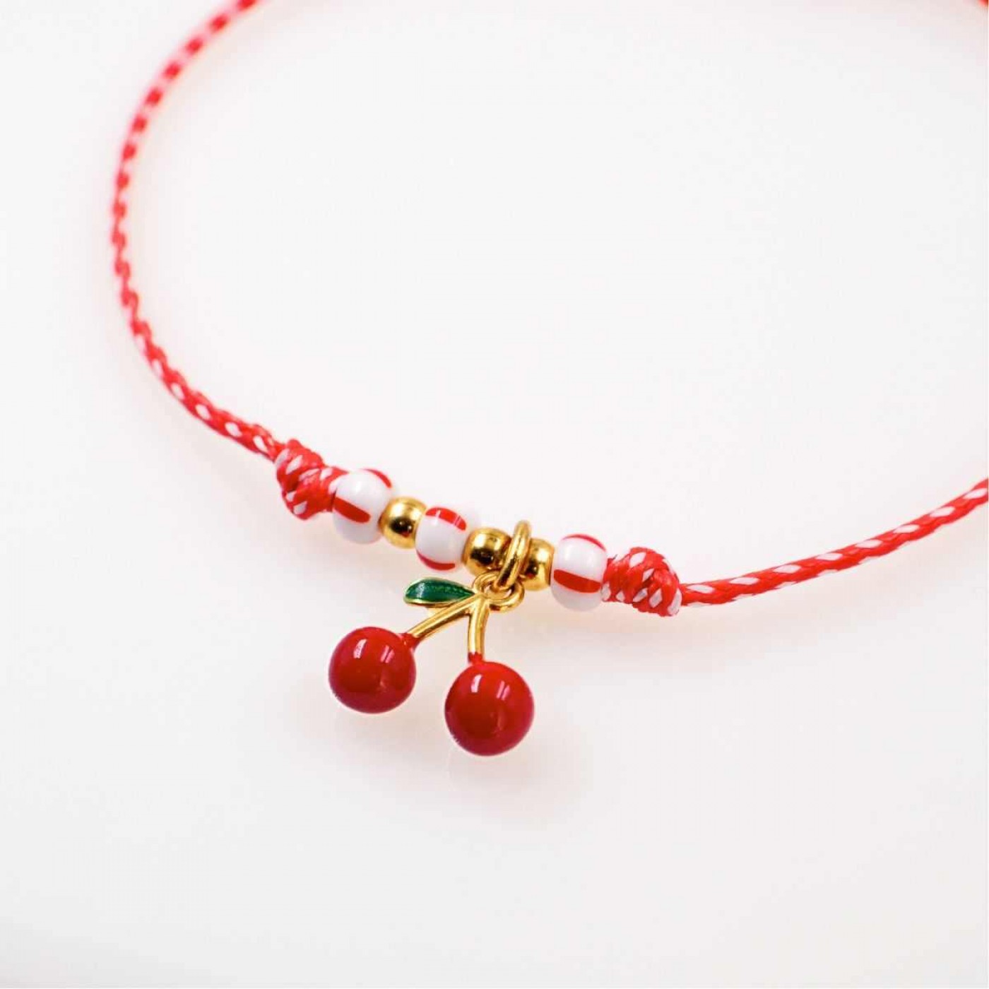 Martaki Bracelet | Fruit Collection: Cherries — Bracelets from Toolittle — additional view 2