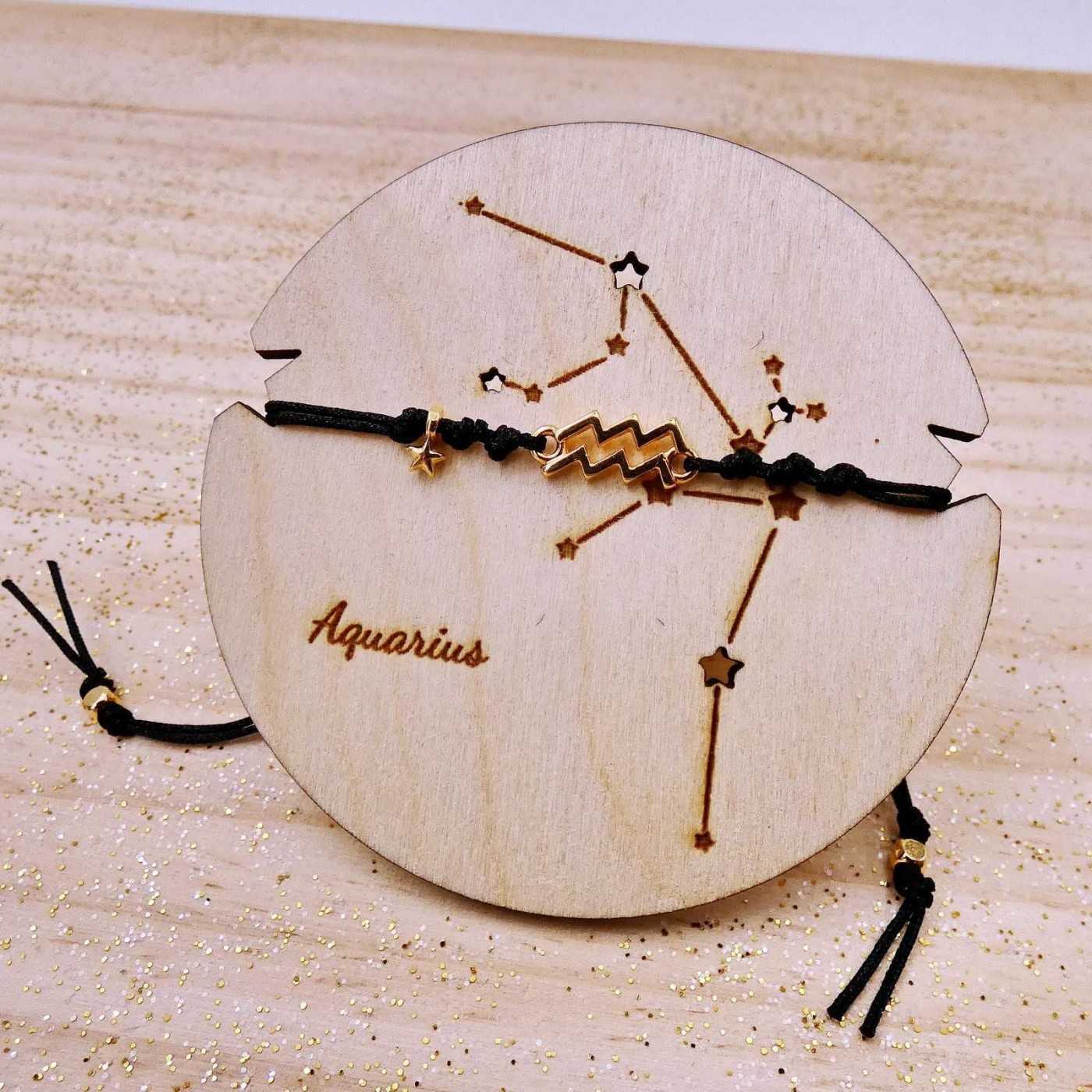 Aquarius Synastry Chart Bracelet — Bracelets from Toolittle — additional view 7