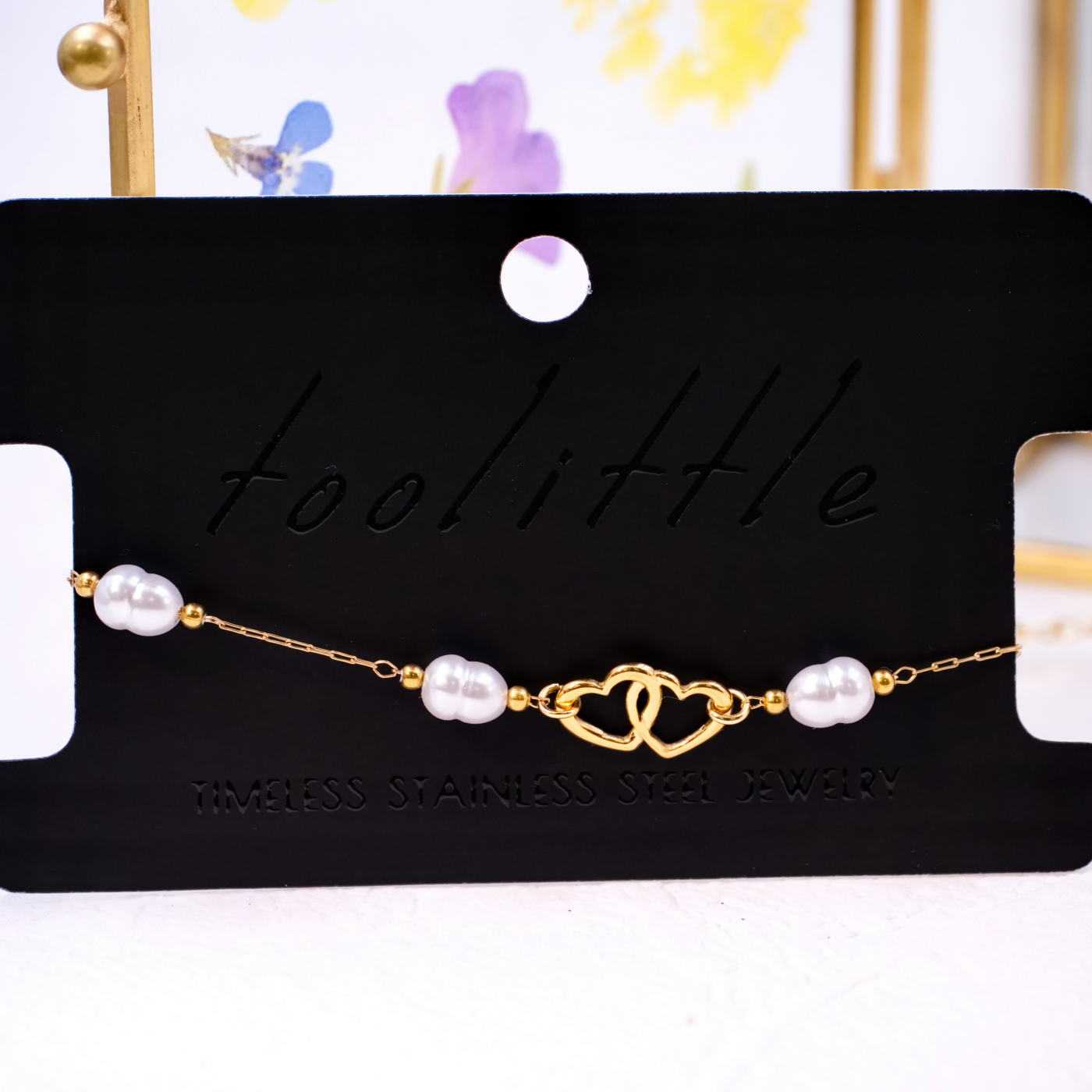 Inox Heart Chain Bracelet — Bracelets from Toolittle — additional view 2