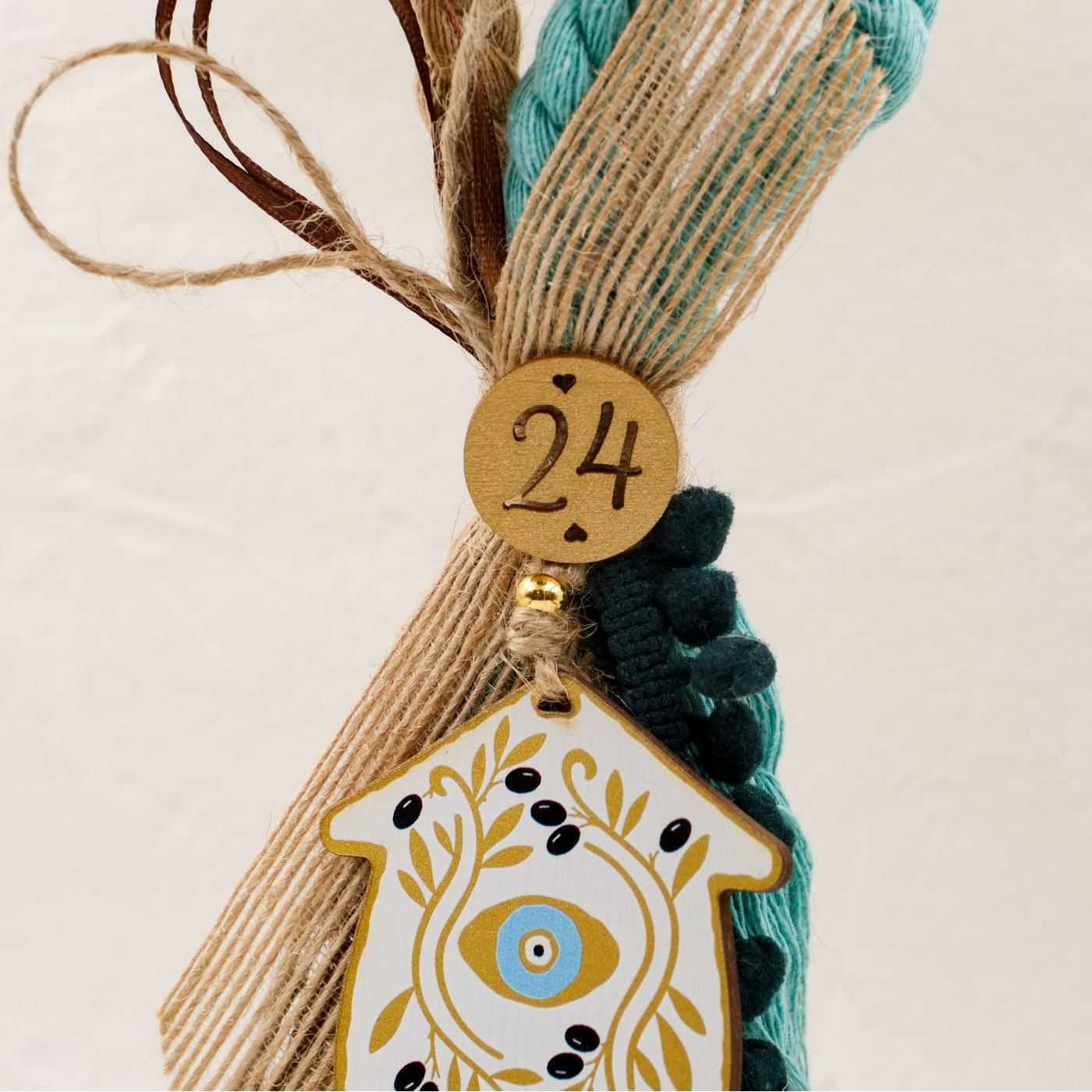 2026 Lucky Charm with Wooden Home — Pendants & charms from Toolittle — additional view 2