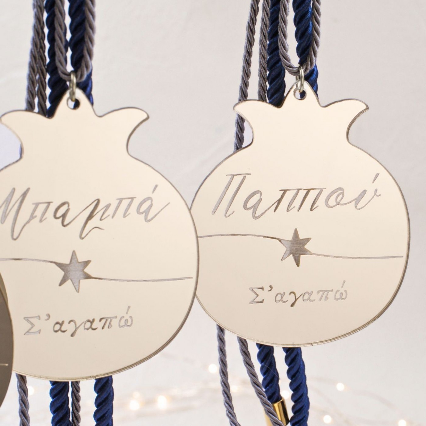 Personalized Hanging Lucky Pomegranate Charm — Pendants & charms from Toolittle — additional view 8