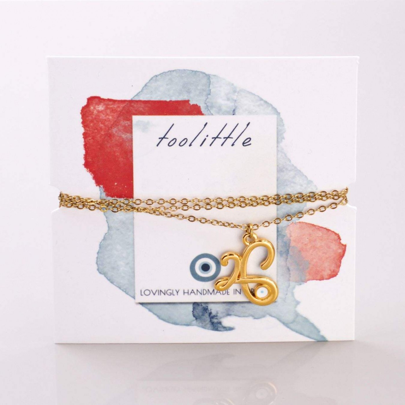 Minimal 2026 Lucky Necklace with Evil Eye — Pendants & charms from Toolittle — additional view 2