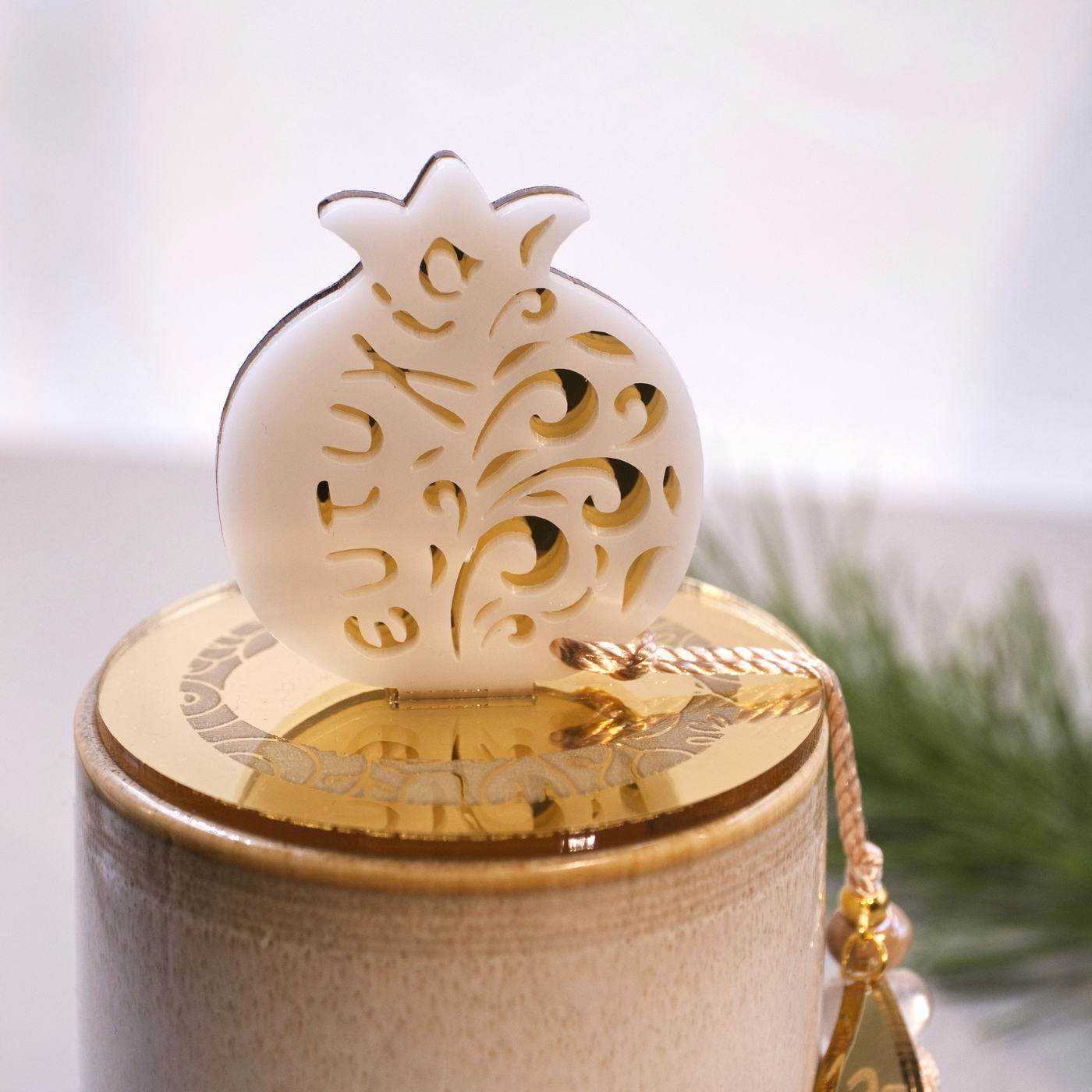 Lucky Pomegranate Scented Candle — Pendants & charms from Toolittle — additional view 3