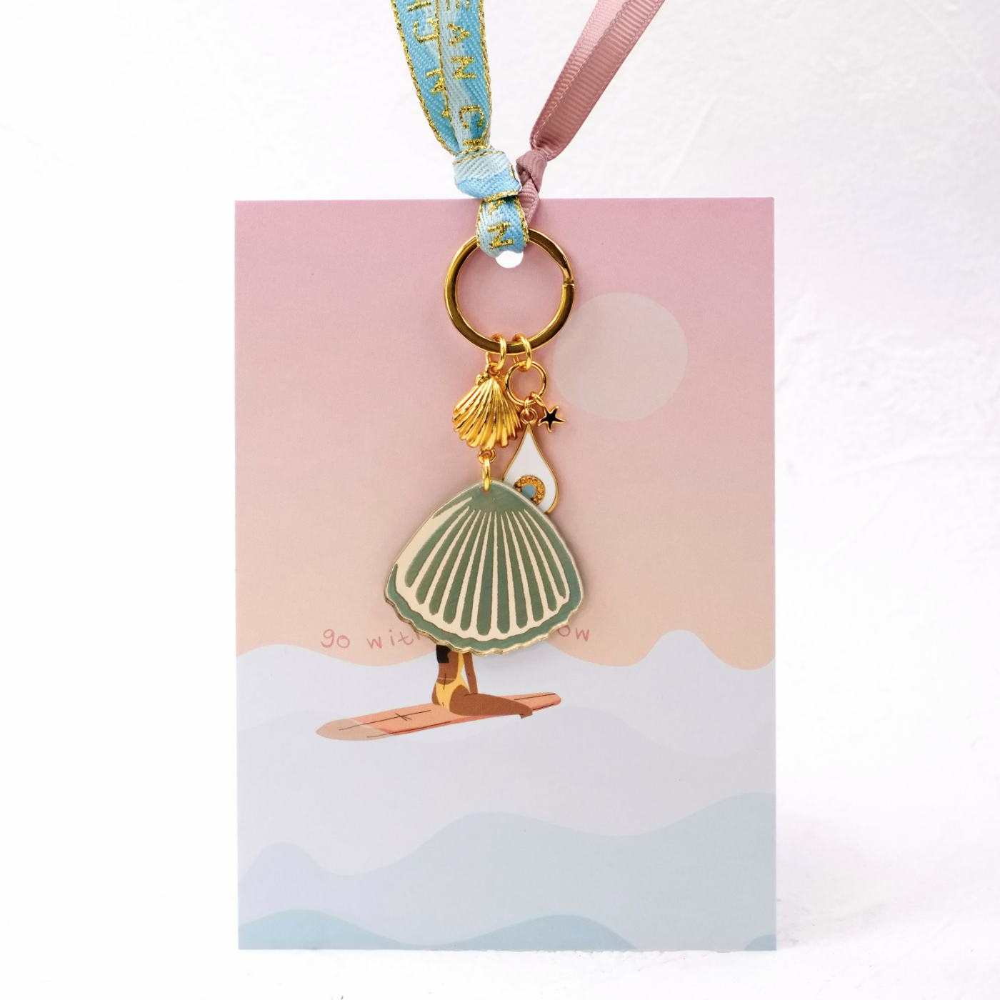 Summer Collection Sea Shell Keychain — Pendants & charms from Toolittle — additional view 2