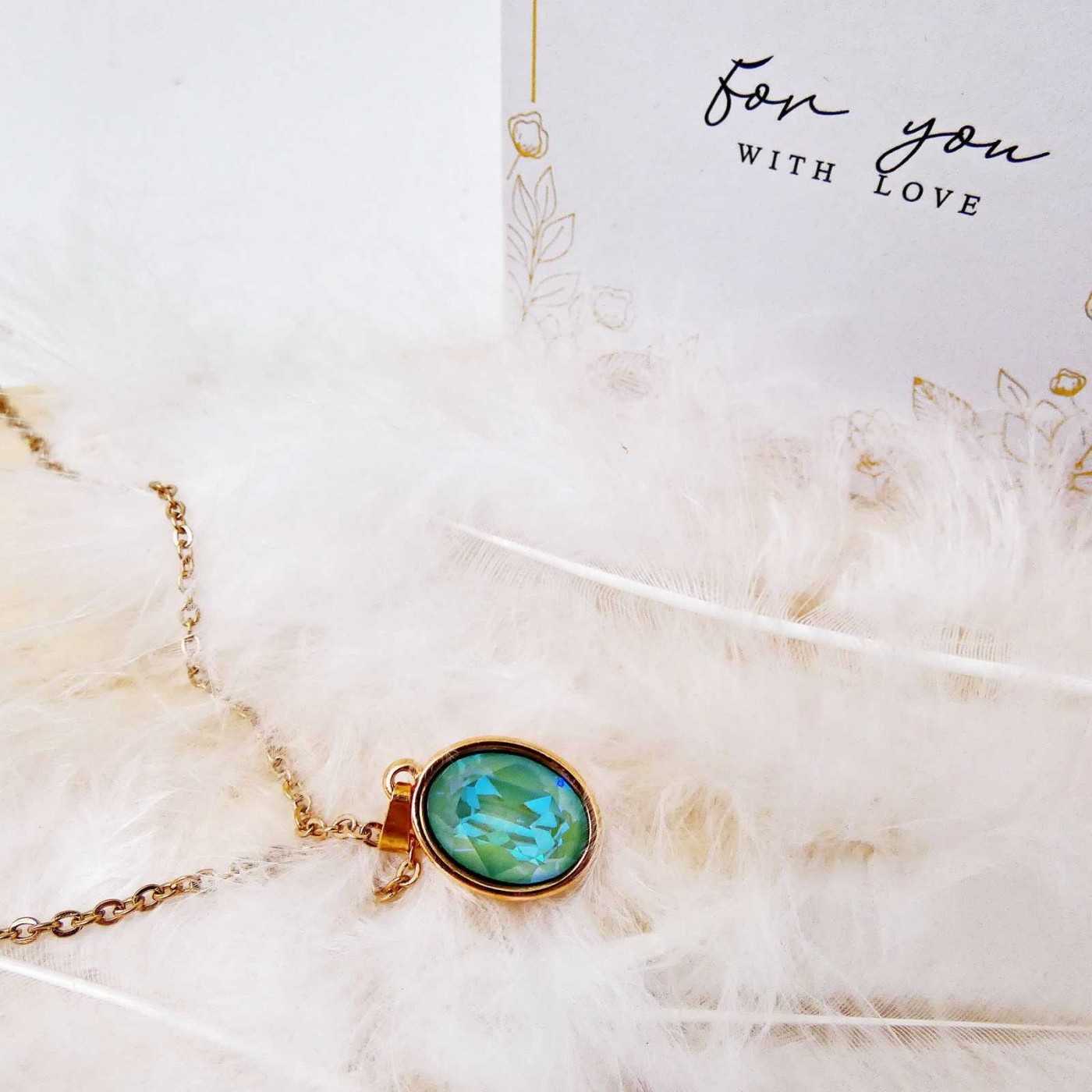 Swarovski Crystal Steel Necklace — Necklaces from Toolittle — additional view 5