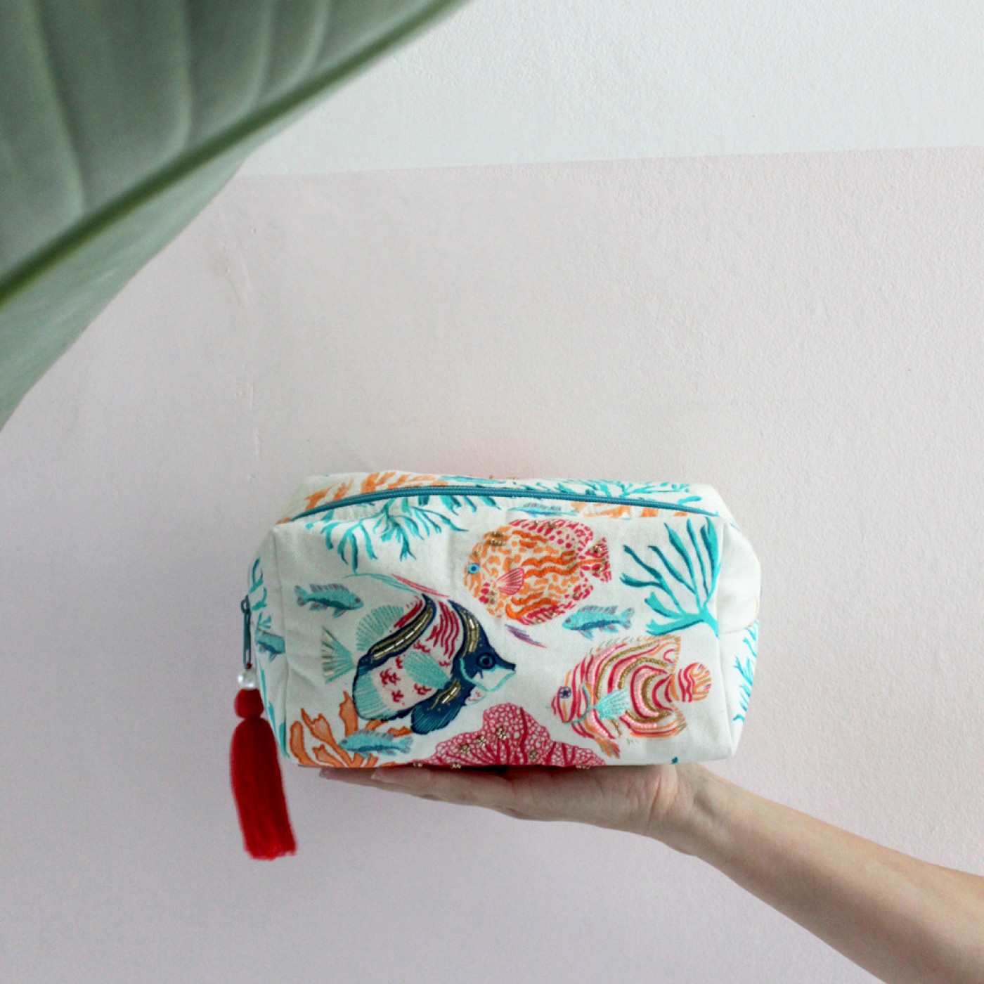 Coral Fish Cosmetic Bag — Bags & purses from Toolittle — additional view 5