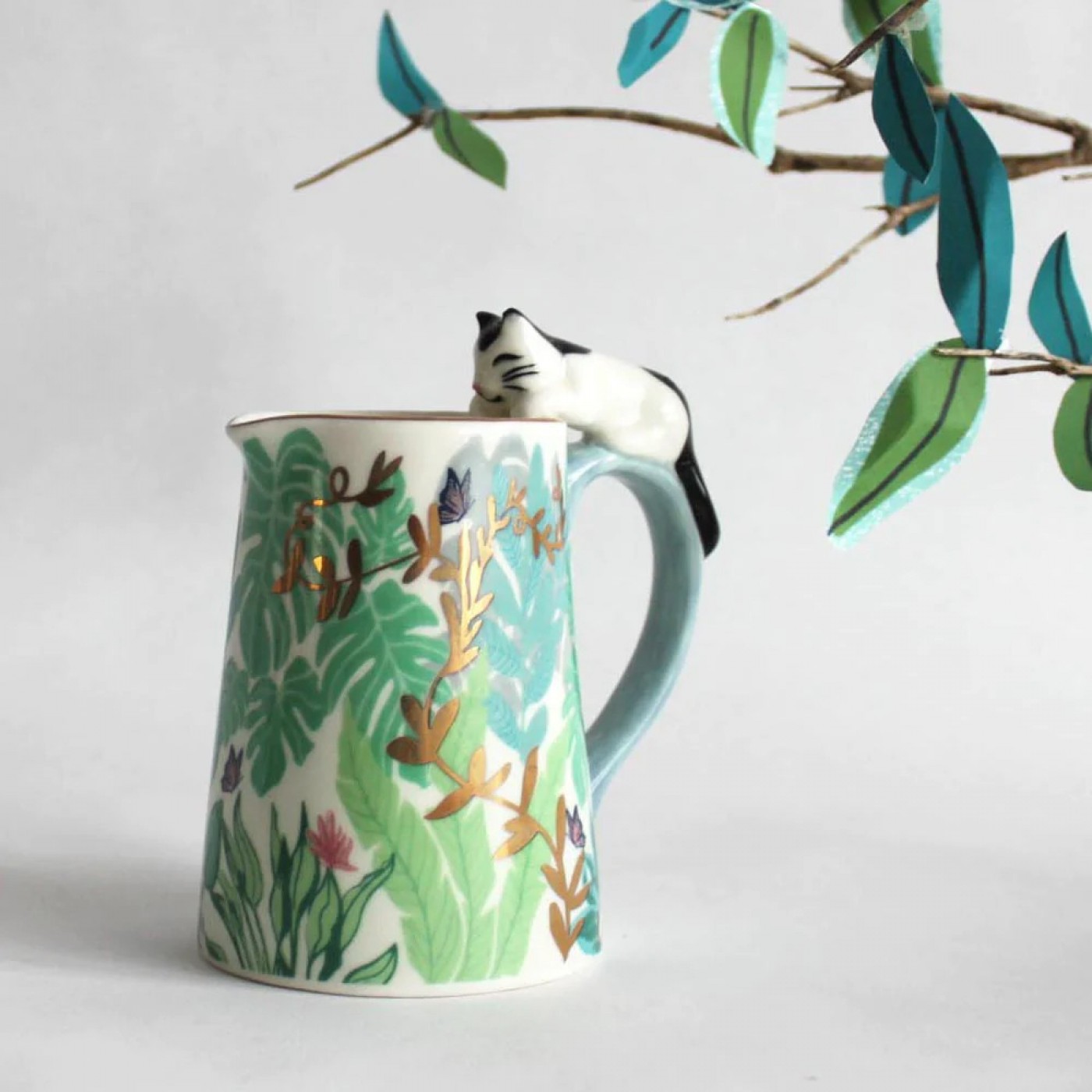 Boulevard Cat Milk Jug — Ceramics & pottery from Toolittle — additional view 4