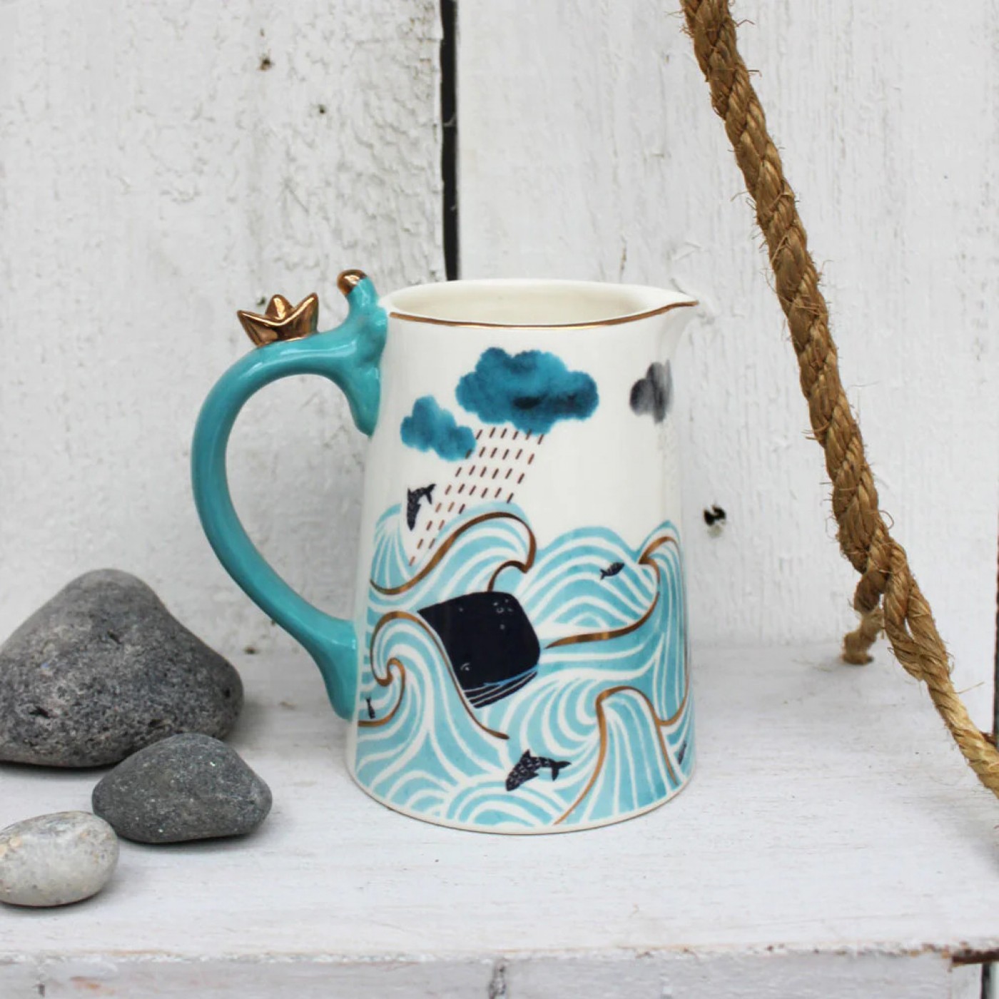 By The Sea Storm Jug — Ceramics & pottery from Toolittle — additional view 2