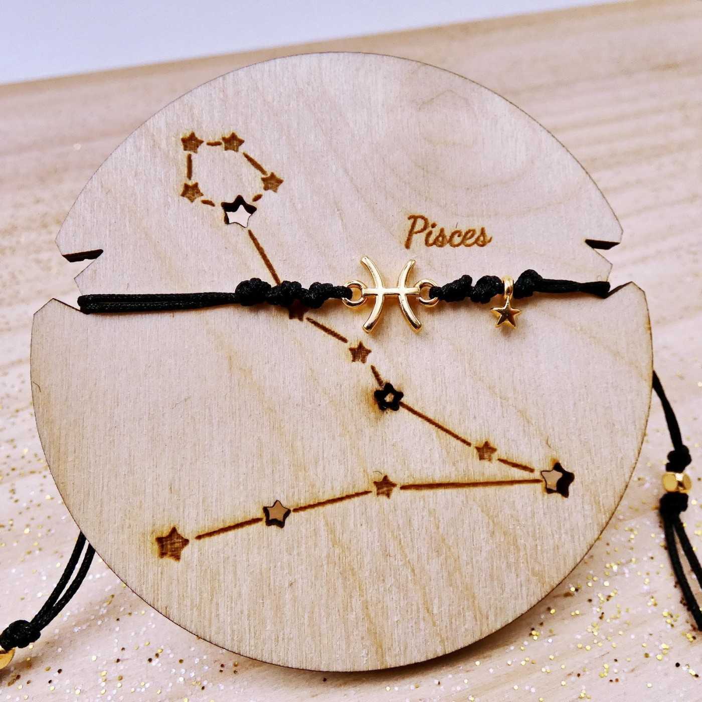 Pisces Synastry Chart Bracelet — Bracelets from Toolittle — additional view 2
