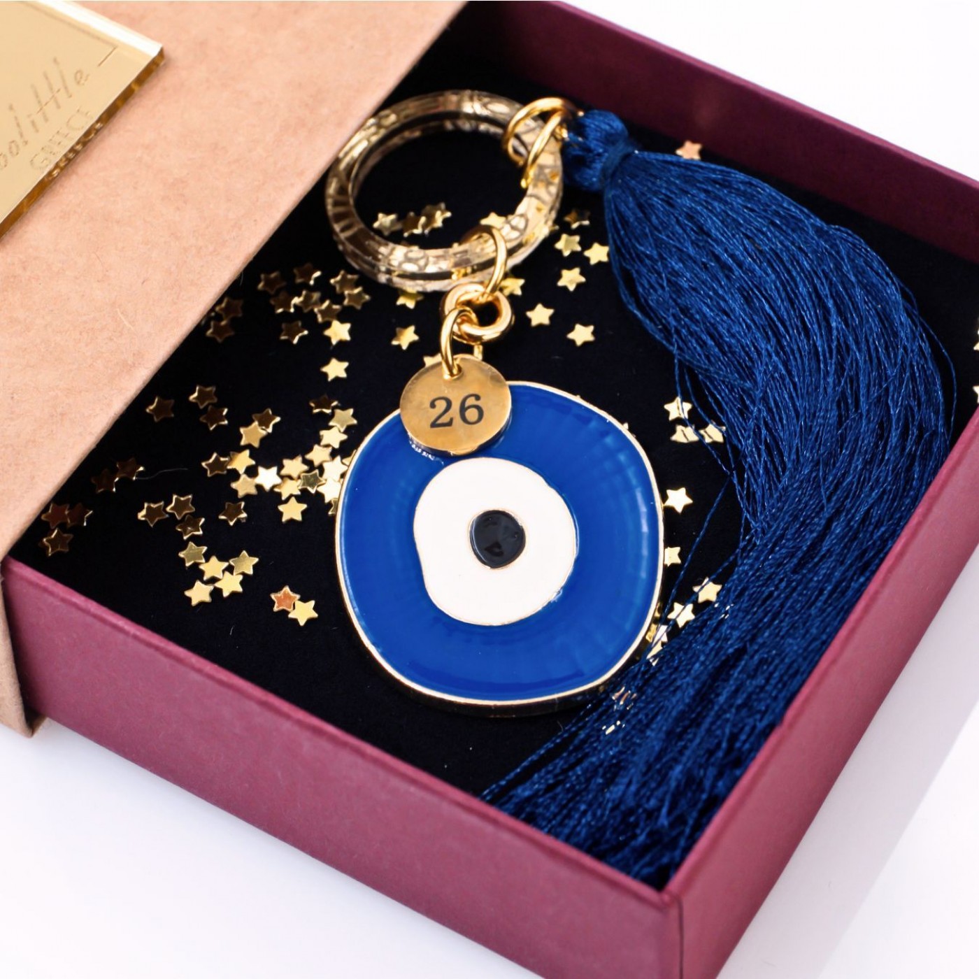 2026 Handmade Lucky Charm: Evil Eye in a Gift Box — Pendants & charms from Toolittle — additional view 2