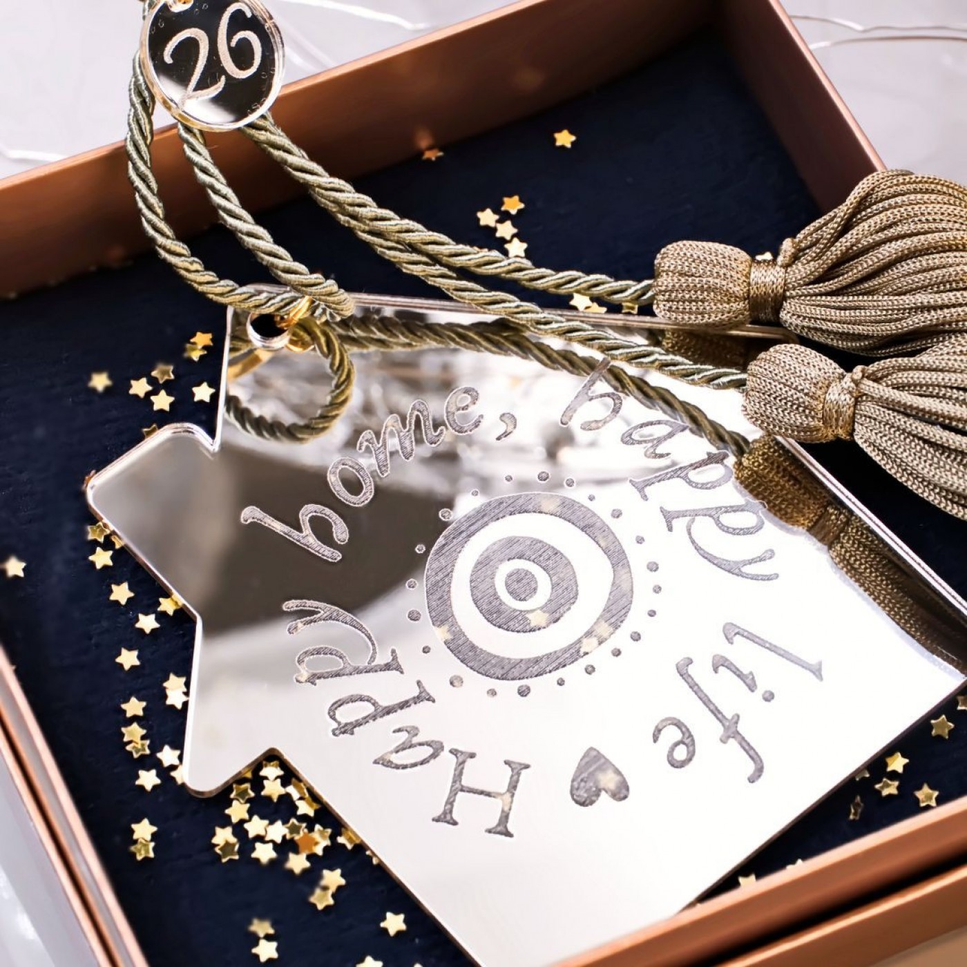 2026 Silver Lucky Charm - House in a Gift Box — Pendants & charms from Toolittle — additional view 3