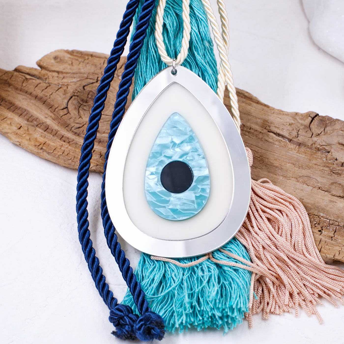 Aegean Collection Lucky Charm with Evil Eye — Pendants & charms from Toolittle — additional view 2