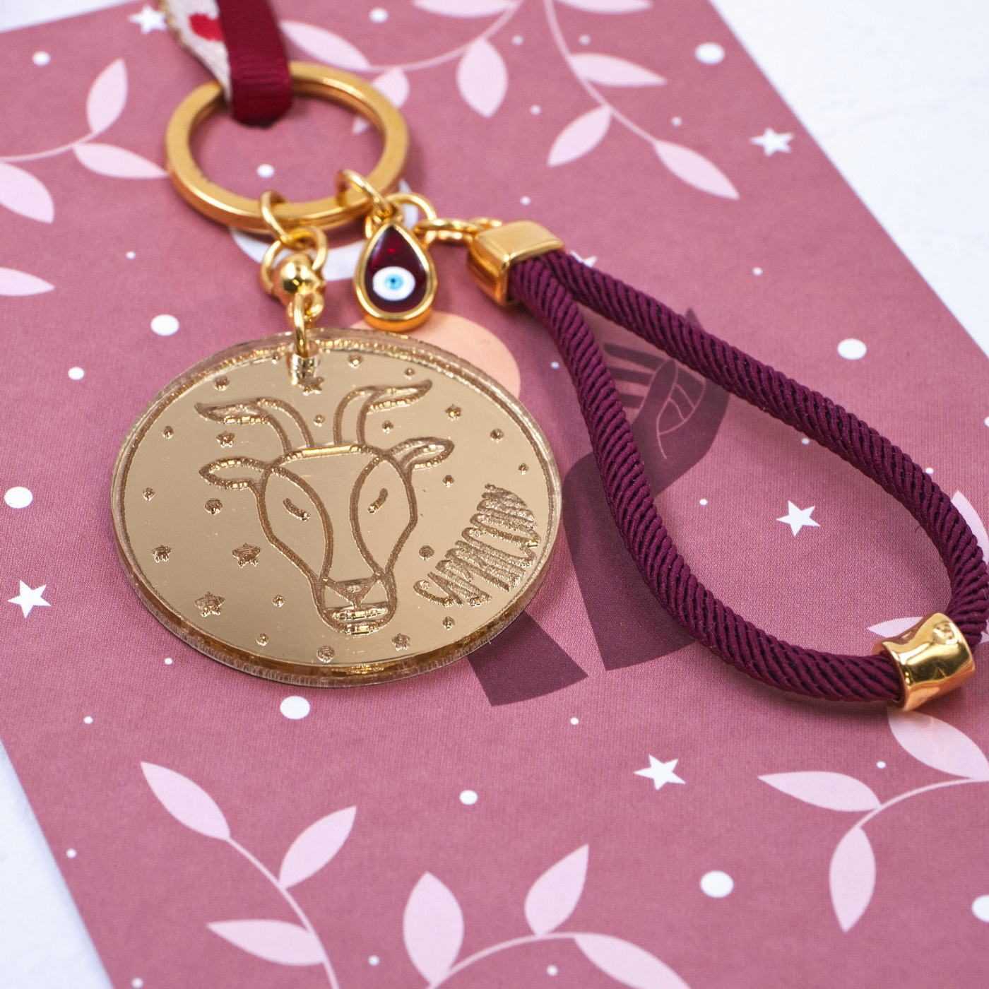 Capricorn Sign Keychain — Pendants & charms from Toolittle — additional view 2