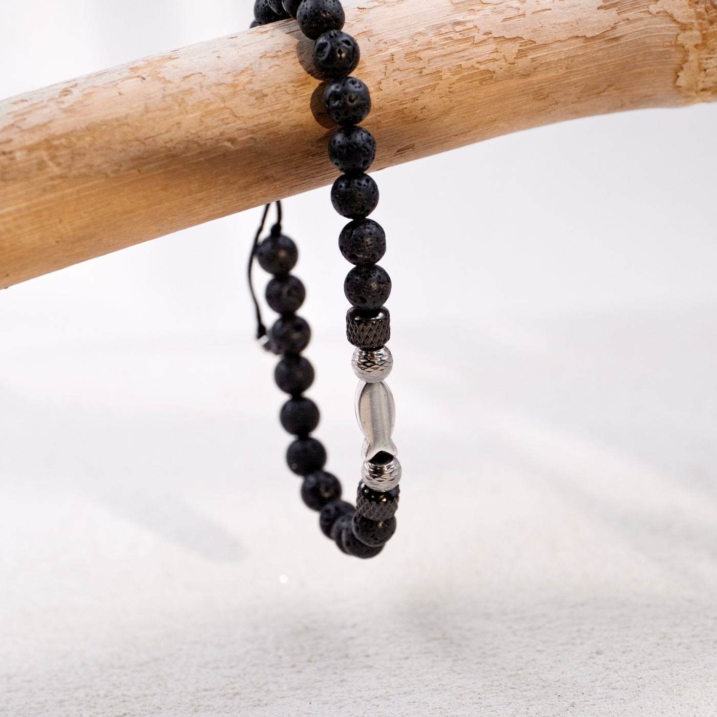 Men's Bracelet with Metal Fish — Bracelets from Toolittle — additional view 2