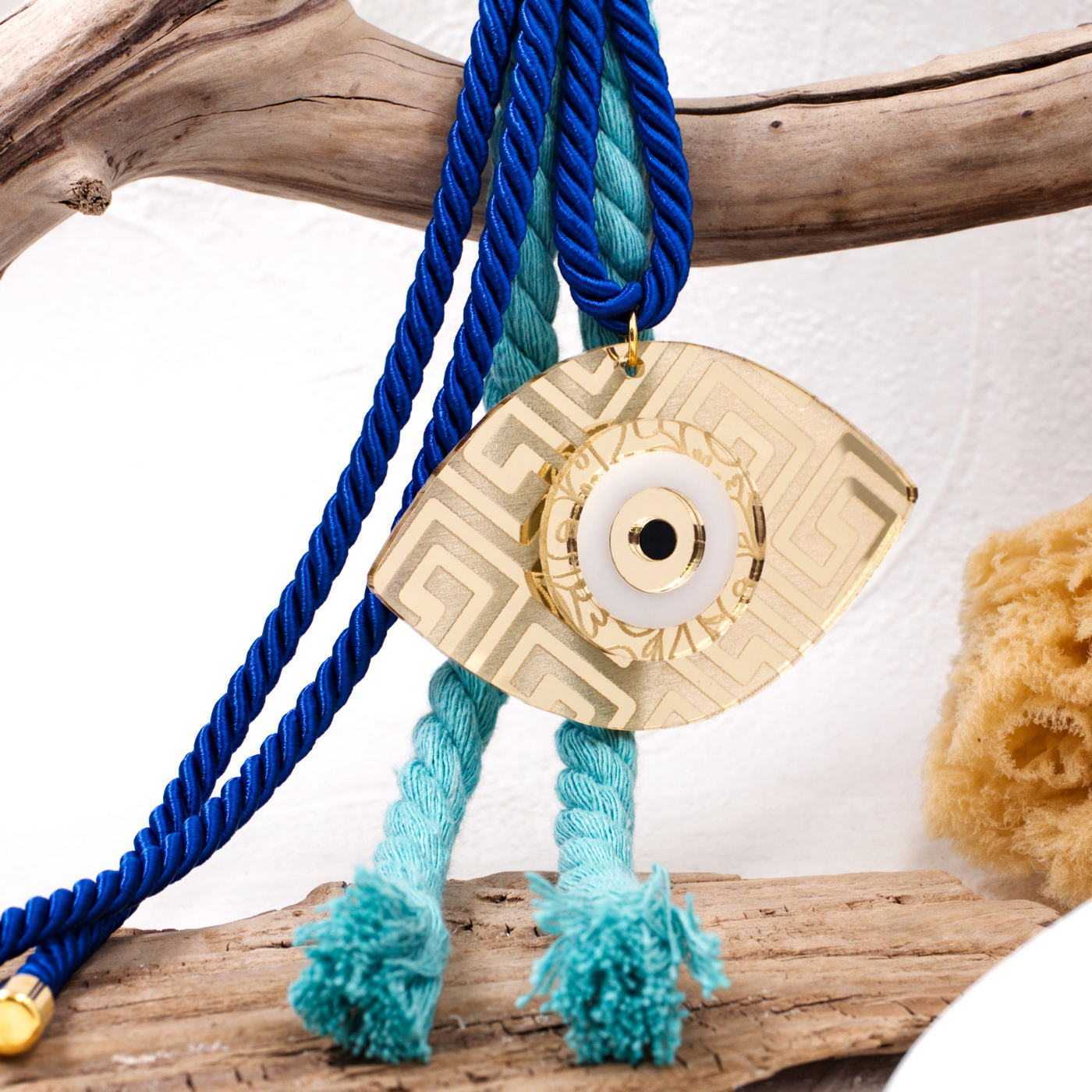 Aegean Collection Lucky Charm with Evil Eye — Pendants & charms from Toolittle — additional view 3