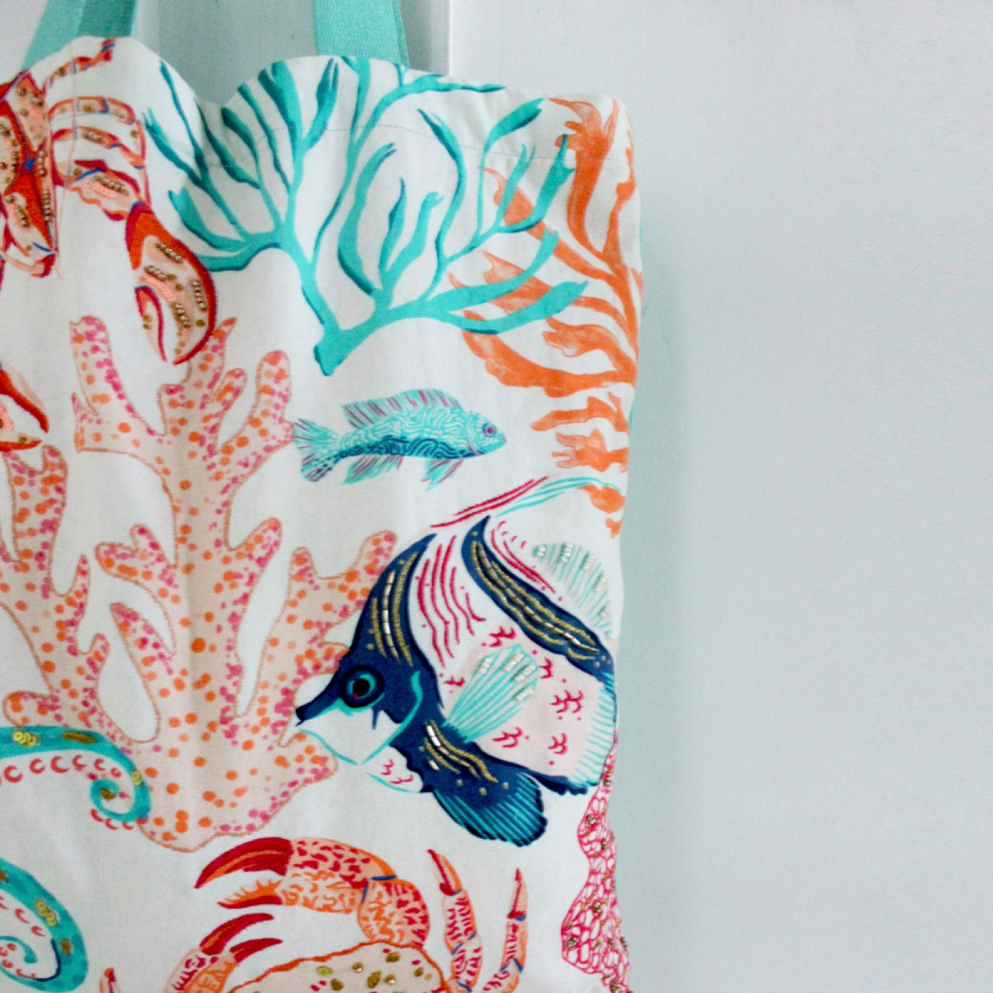 Coral Sea Shopper Bag — Bags & purses from Toolittle — additional view 2