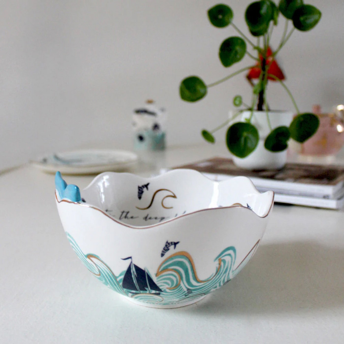 By The Sea Storm Bowl — Ceramics & pottery from Toolittle — additional view 2