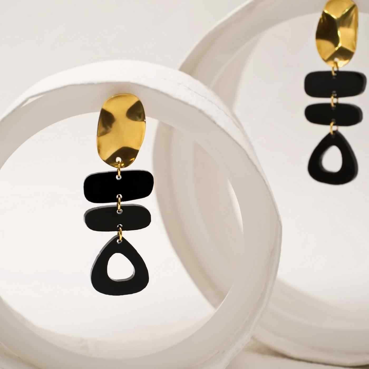 Earrings Plexi Glam — Earrings from Toolittle — additional view 3
