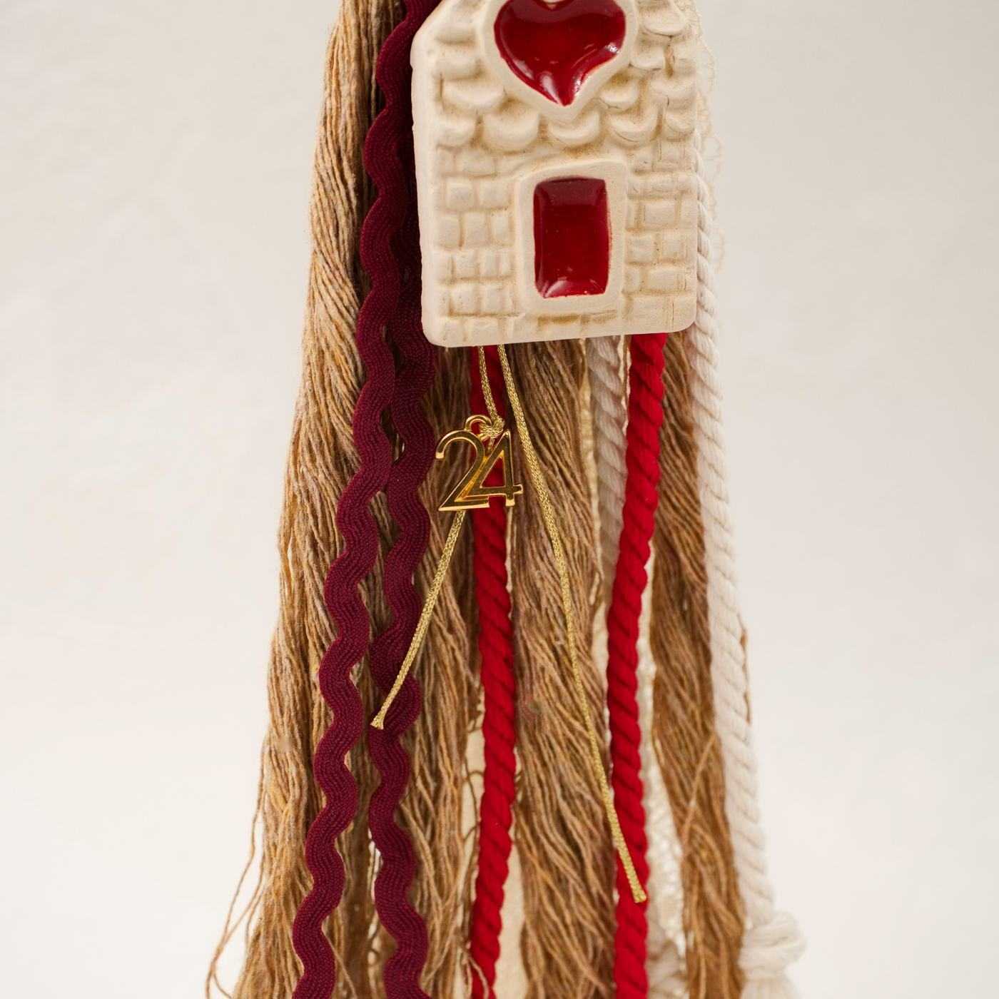 Christmas Lucky Charm with House — Pendants & charms from Toolittle — additional view 3