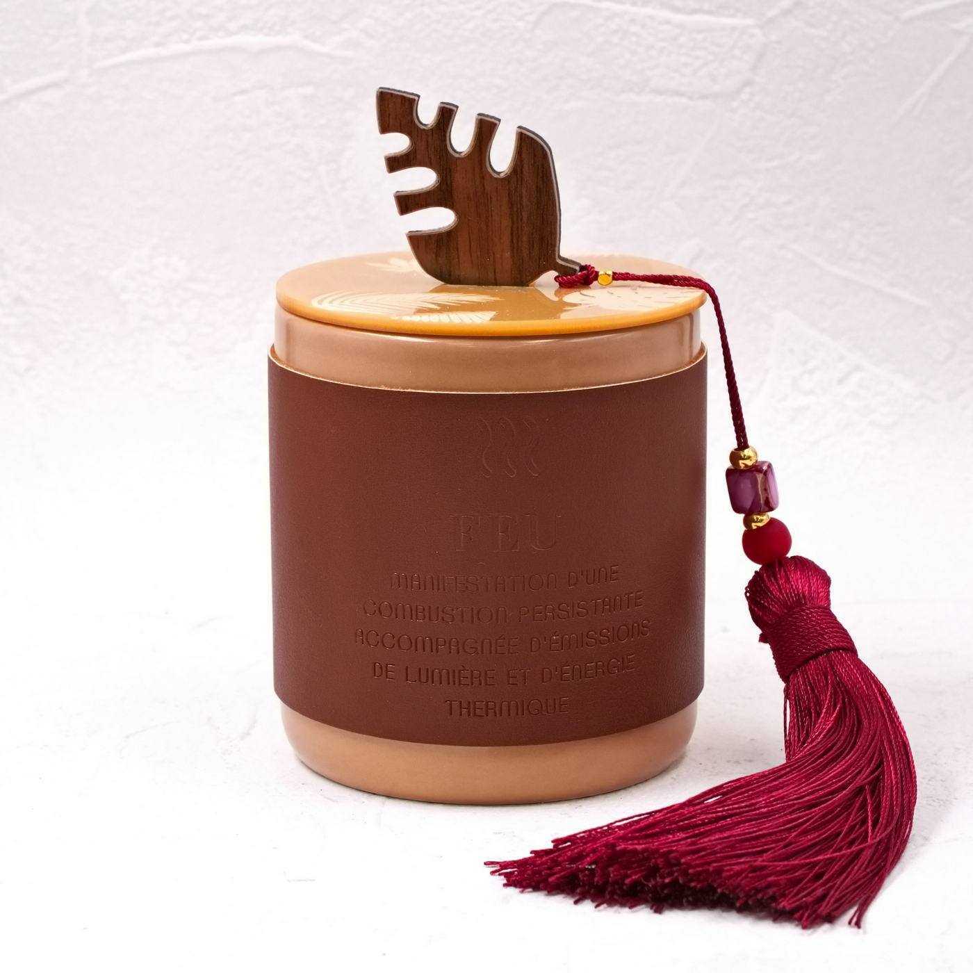 Summer scented candle Leaf — Pendants & charms from Toolittle — additional view 4
