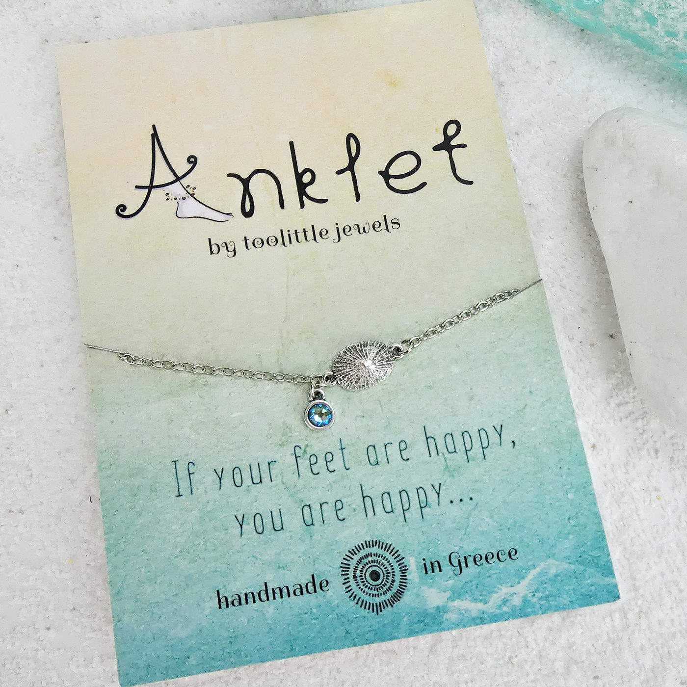 Sea Shell Anklet — Anklets from Toolittle — additional view 2