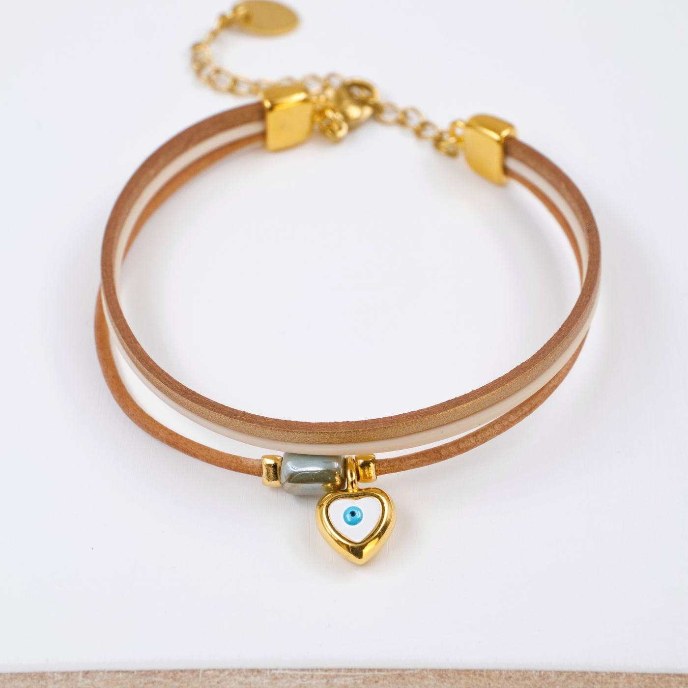 Leather & Cord Women's Bracelet — Bracelets from Toolittle — additional view 2