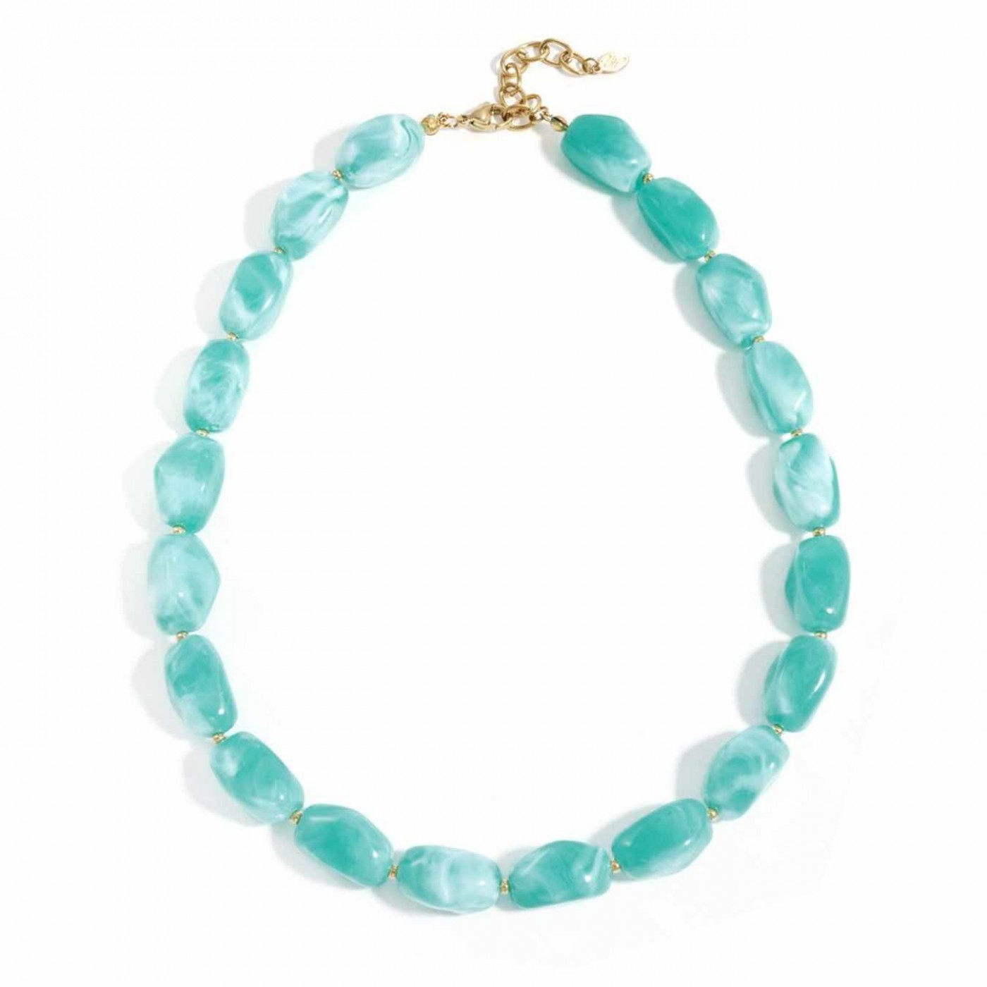 Stainless Steel Jewelry: Handmade Stone Necklace — Necklaces from Toolittle — additional view 2