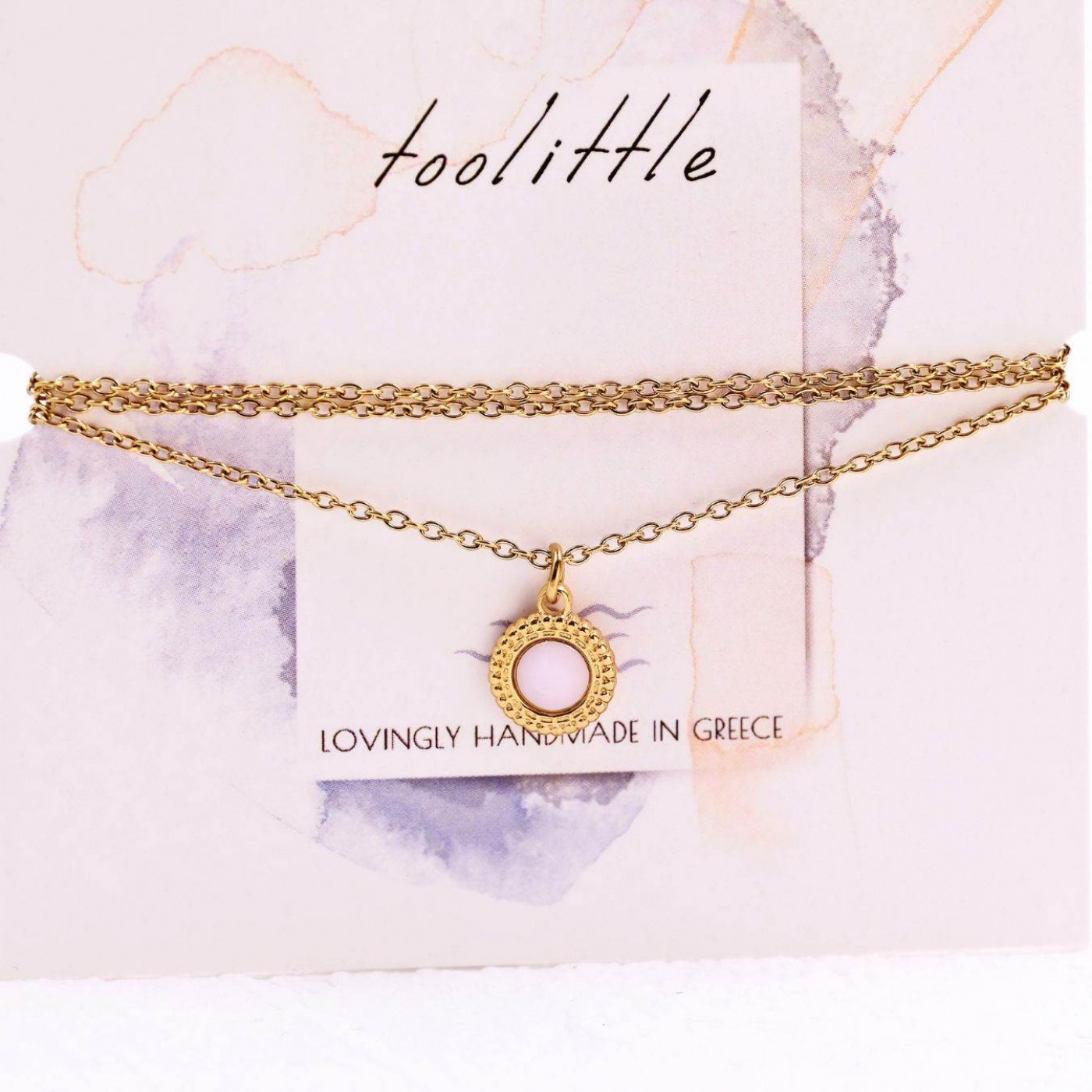 Stainless Steel Jewelry: Necklace with Crystal — Necklaces from Toolittle — additional view 4