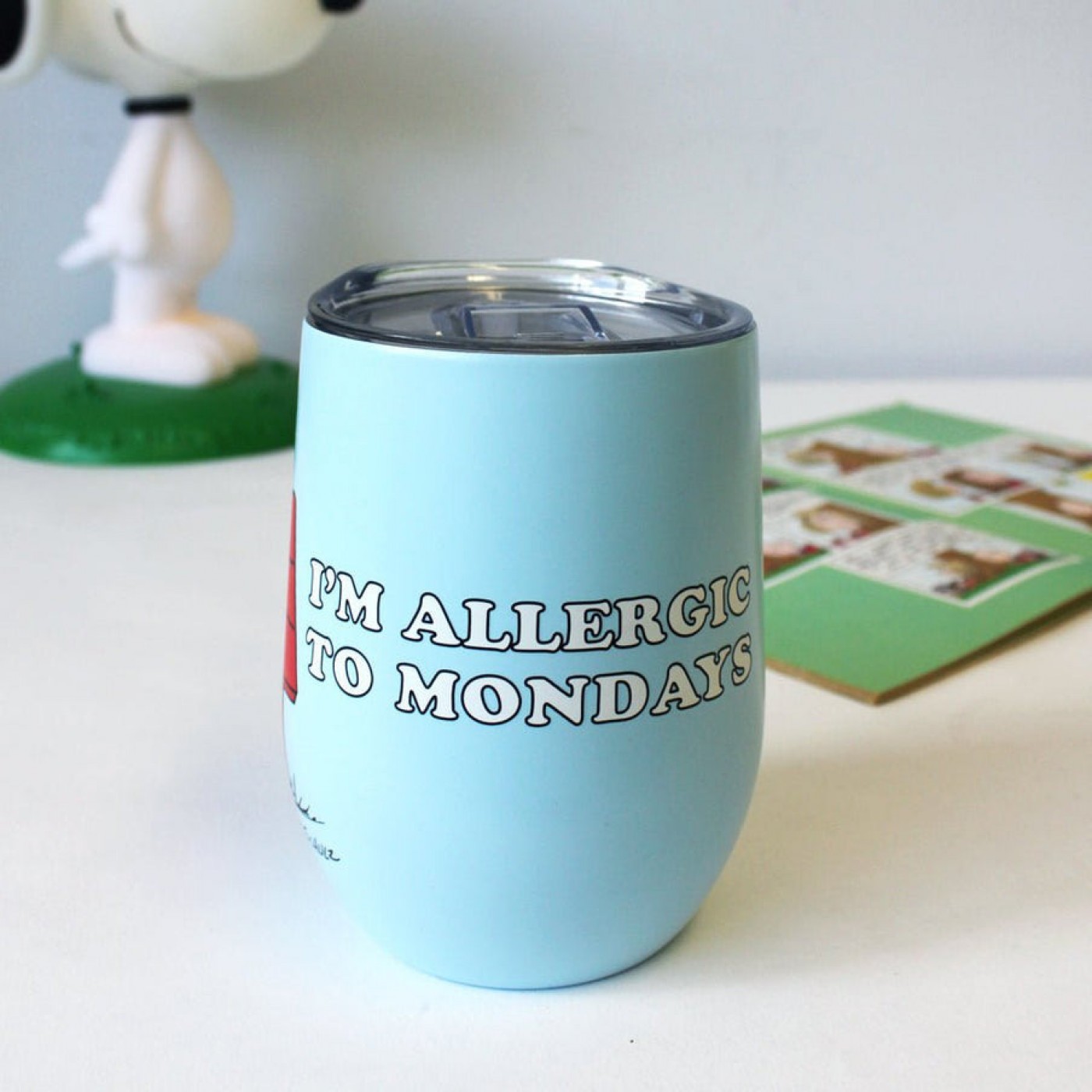Peanuts ‘I’m allergic to Mondays’ Keep Cup — Ceramics & pottery from Toolittle — additional view 2